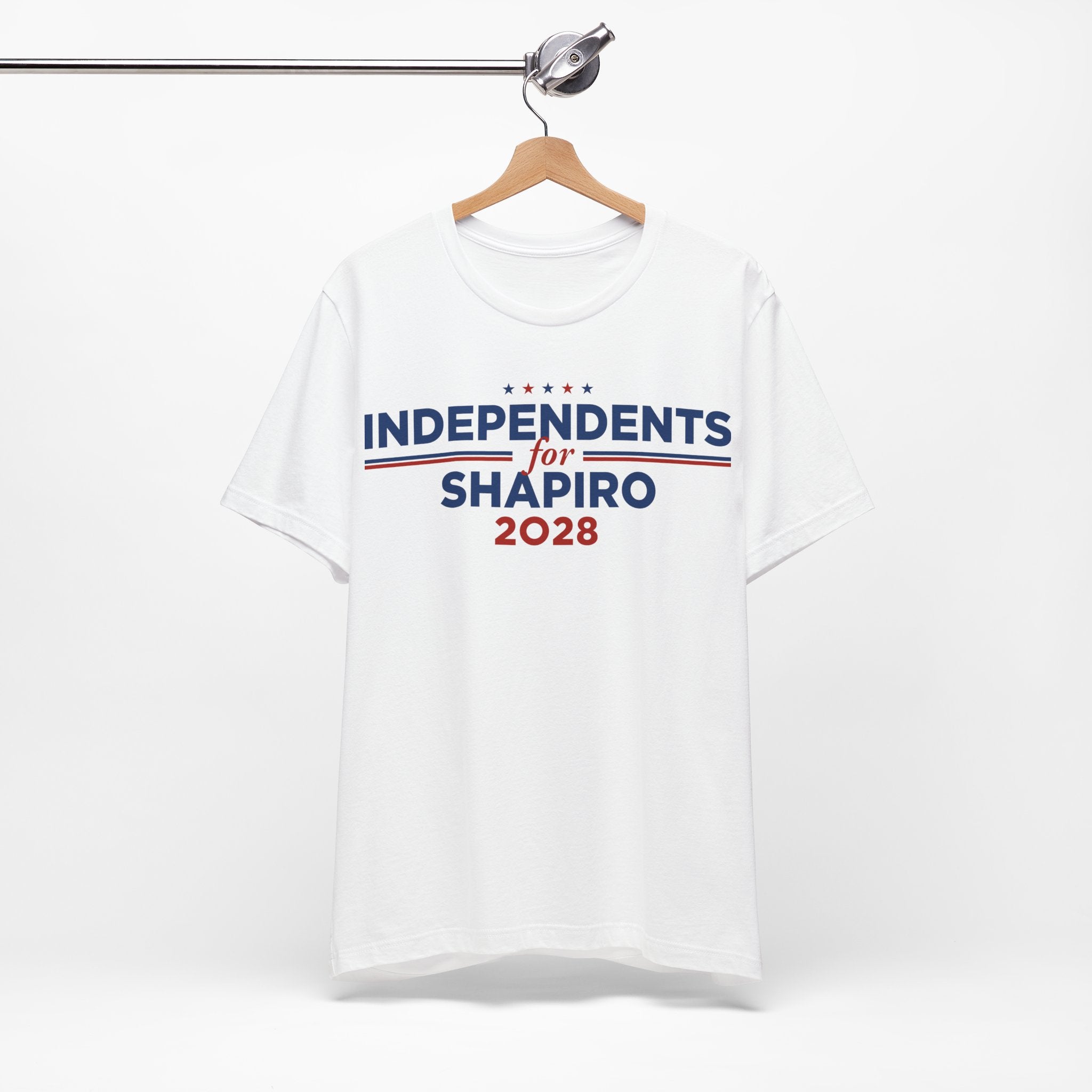 Independents for Josh Shapiro for President Campaign T-Shirt 2028