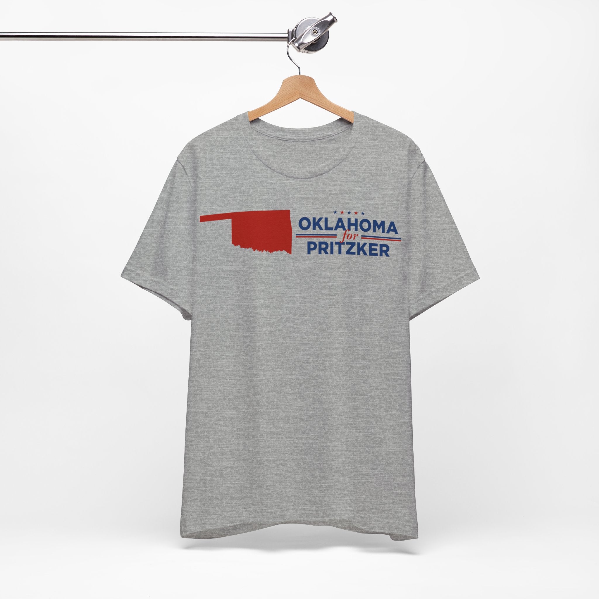 Oklahoma for J.B. Pritzker for President Campaign T-Shirt 2028