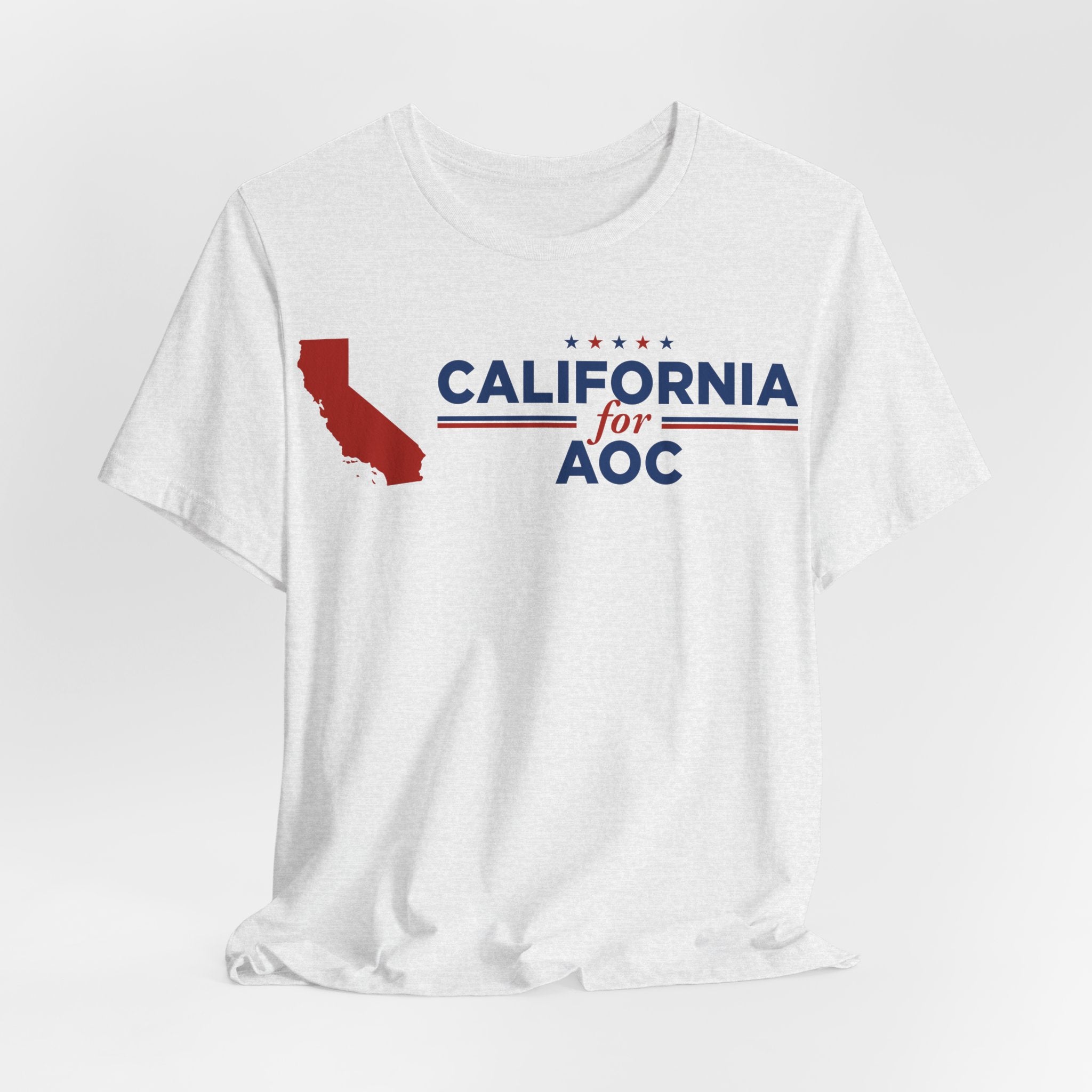California for AOC for President Campaign T-Shirt 2028