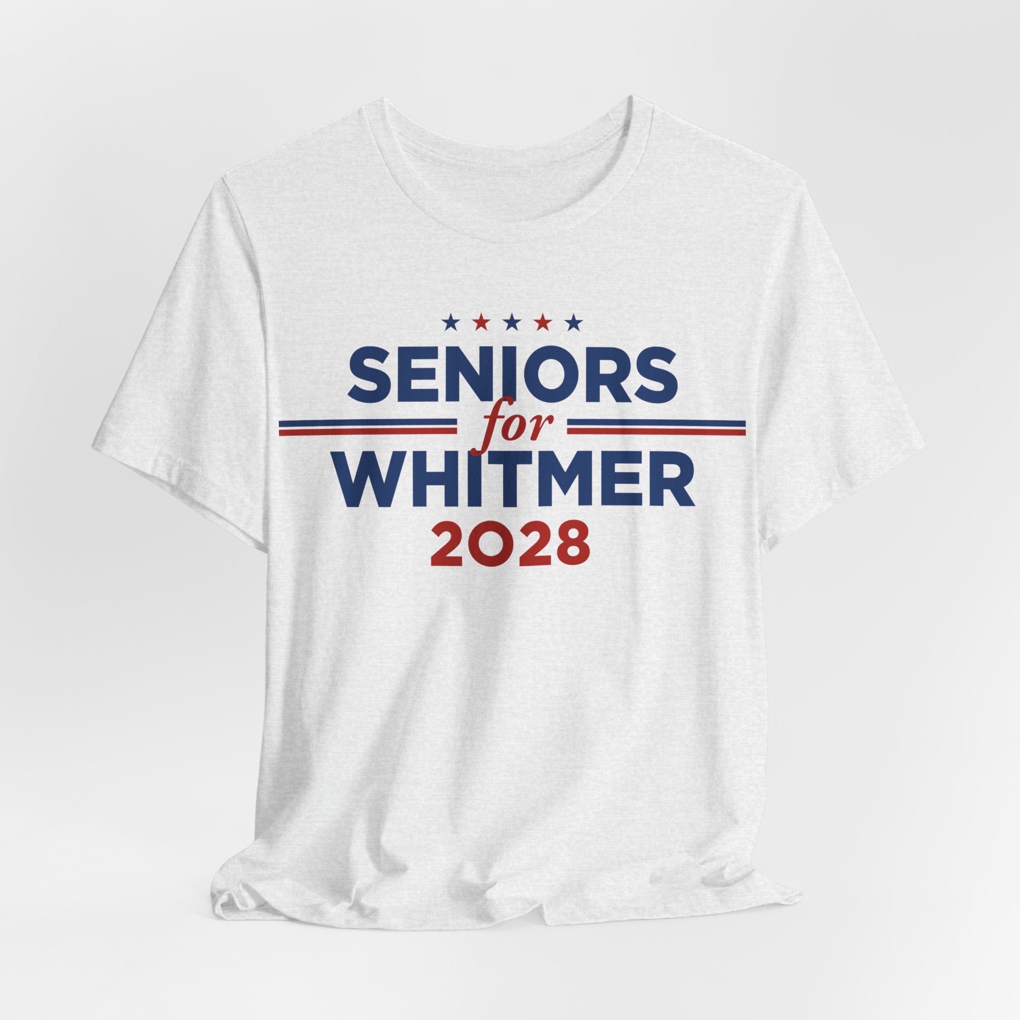 Seniors for Gretchen Whitmer for President Campaign T-Shirt 2028
