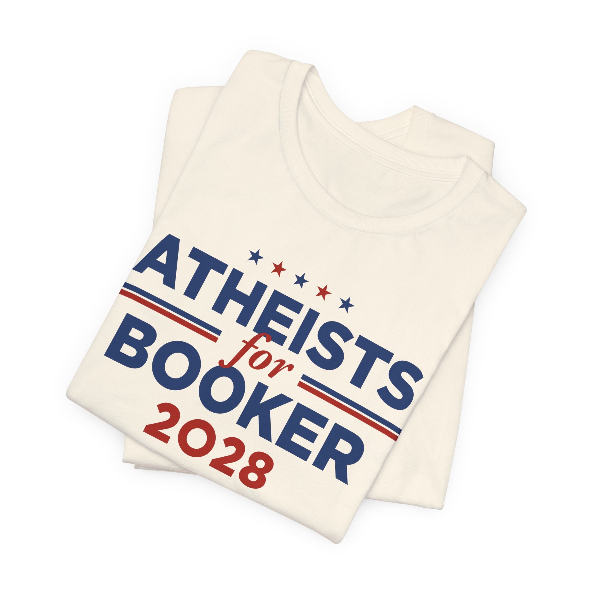 Atheists for Cory Booker for President Campaign T-Shirt 2028