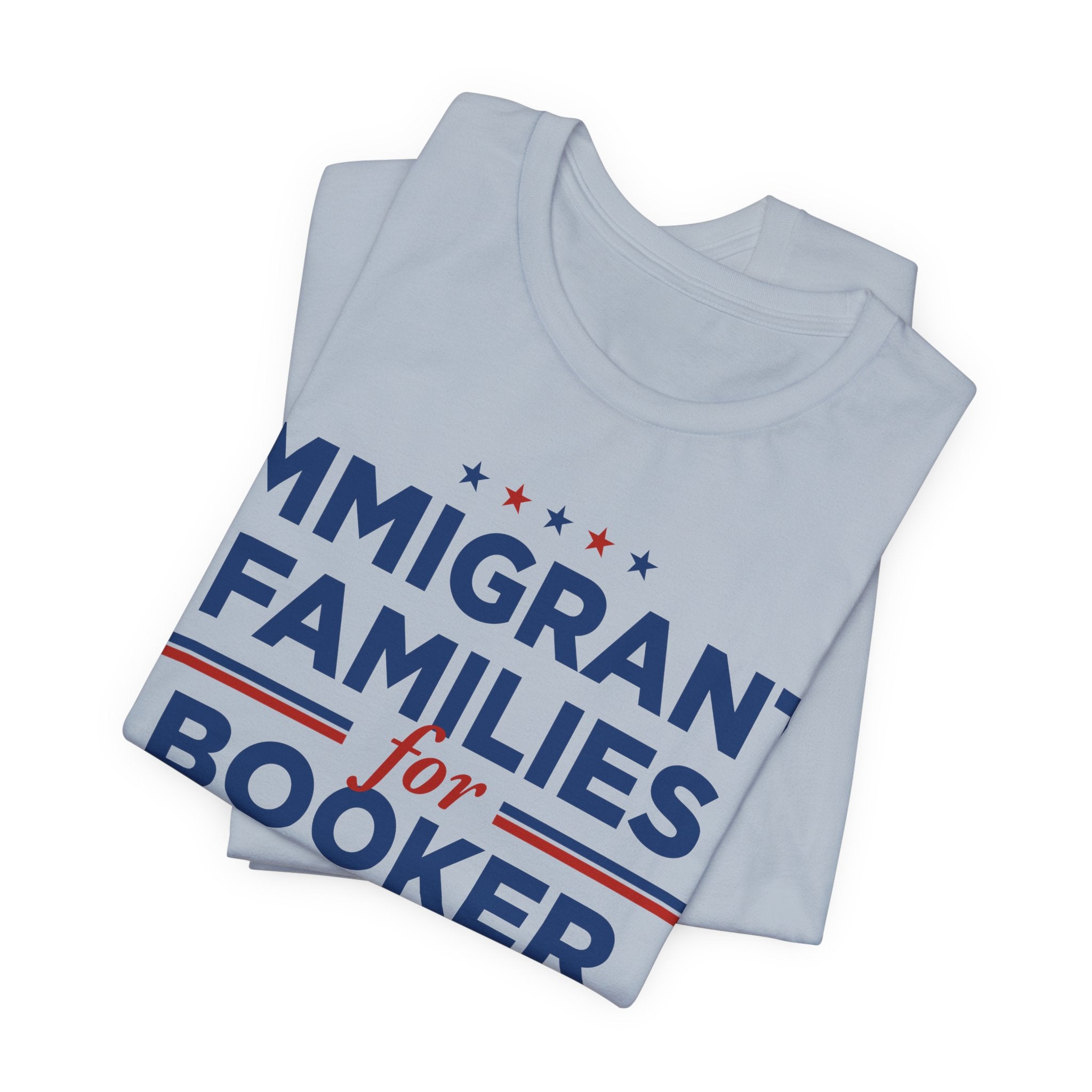 Immigrant Families for Cory Booker for President Campaign T-Shirt 2028