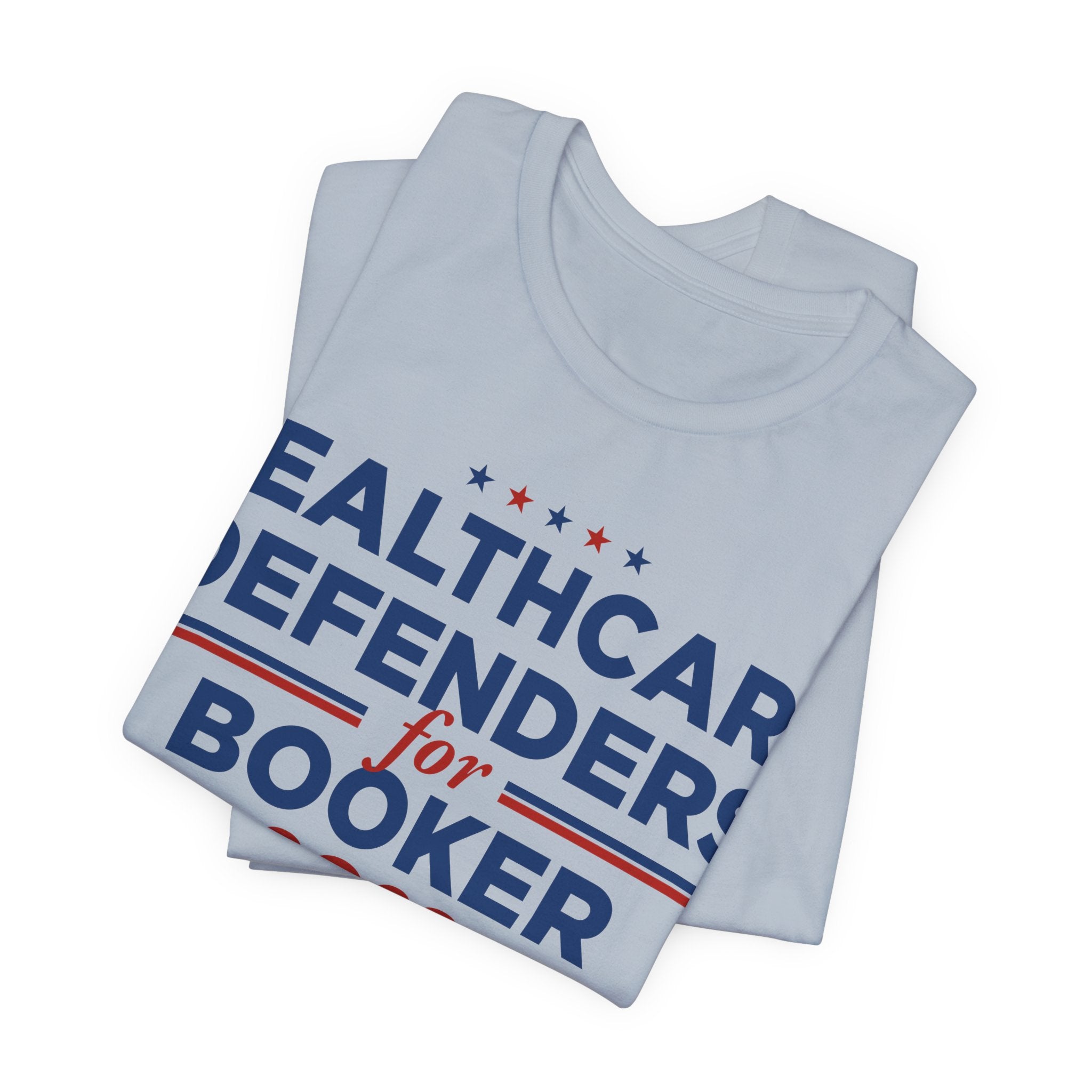 Healthcare Defenders for Cory Booker for President Campaign T-Shirt 2028