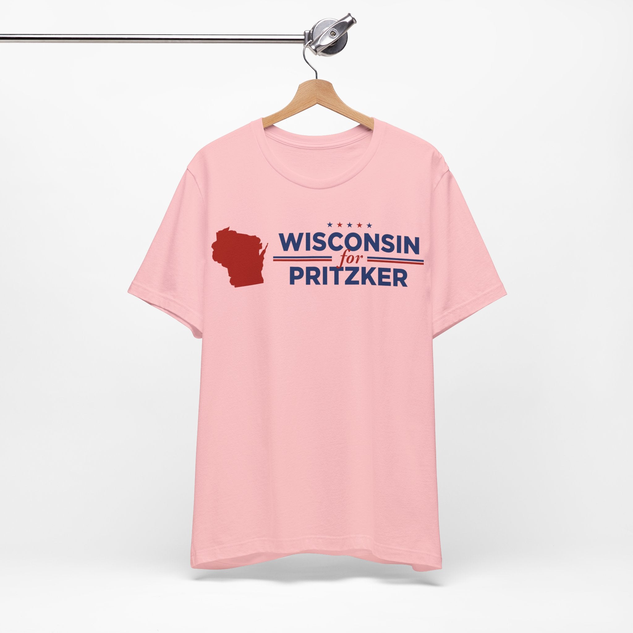 Wisconsin for J.B. Pritzker for President Campaign T-Shirt 2028