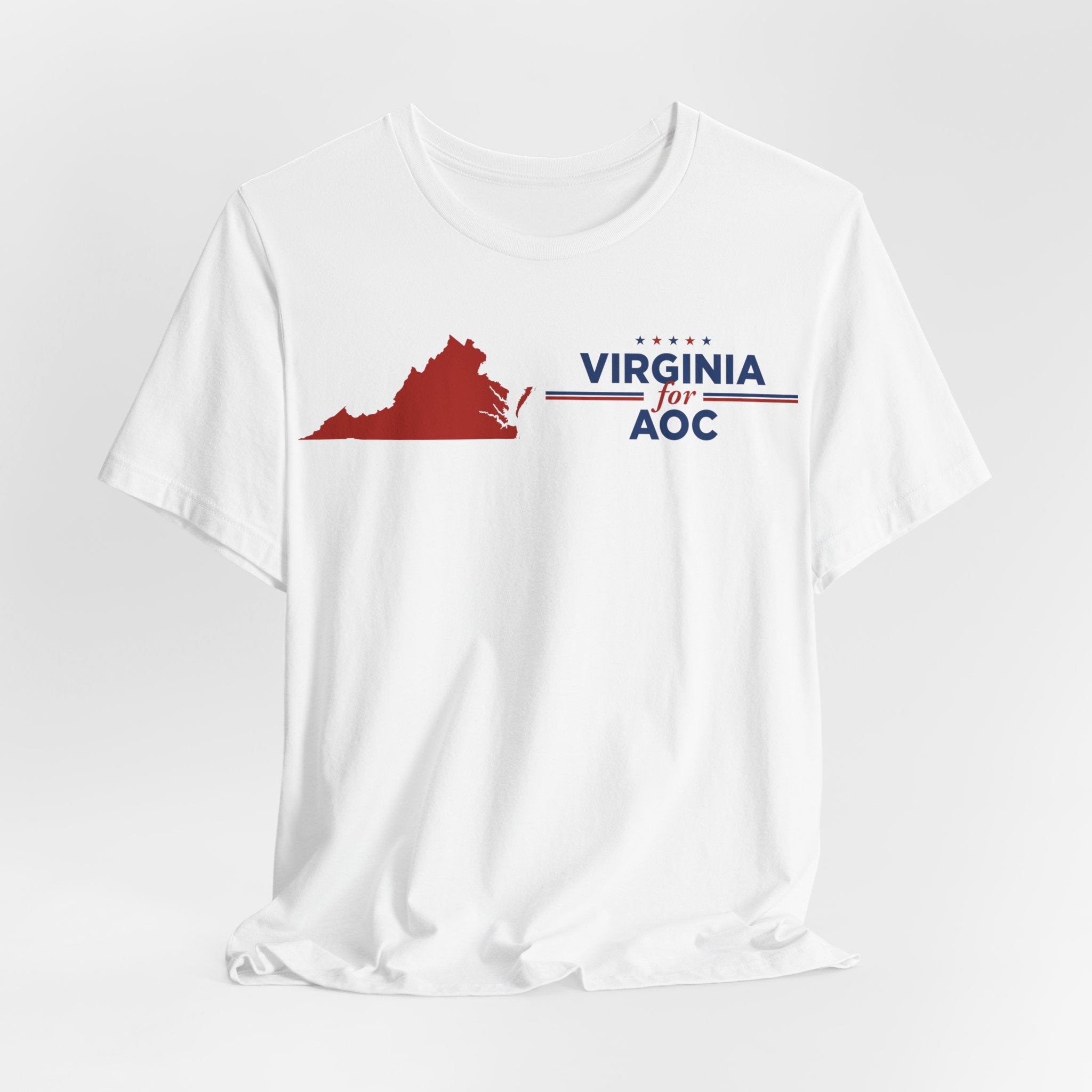 Virginia for AOC for President Campaign T-Shirt 2028