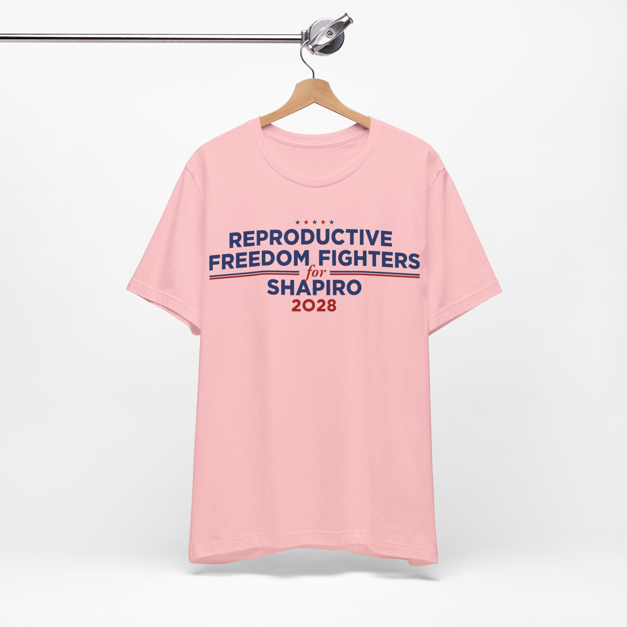 Reproductive Freedom Fighters for Josh Shapiro for President Campaign T-Shirt 2028