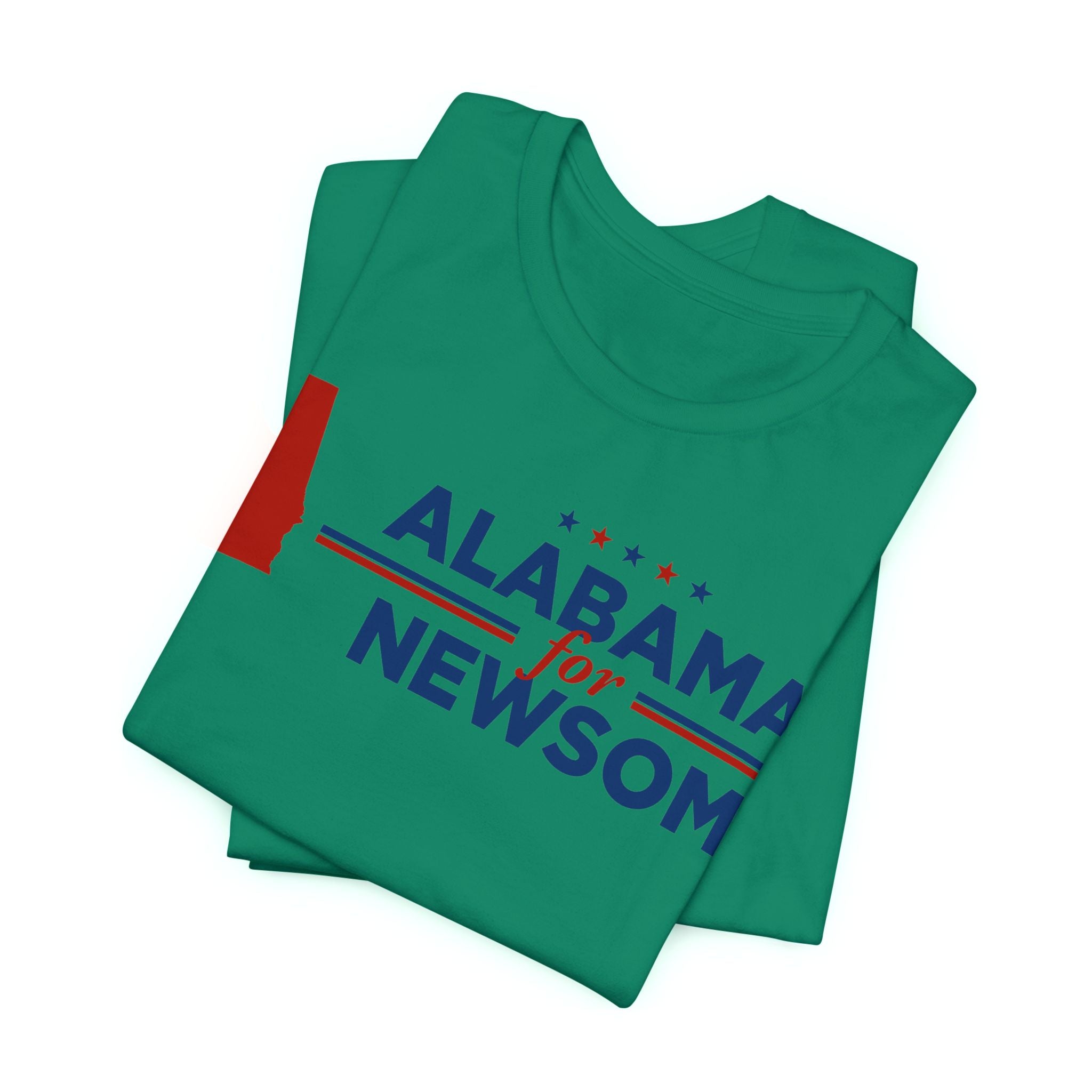 Alabama for Gavin Newsom for President Campaign T-Shirt 2028
