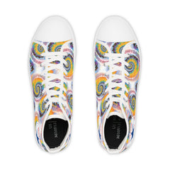 Progress Pride Tye Die Prideverse Men's High Top Sneakers