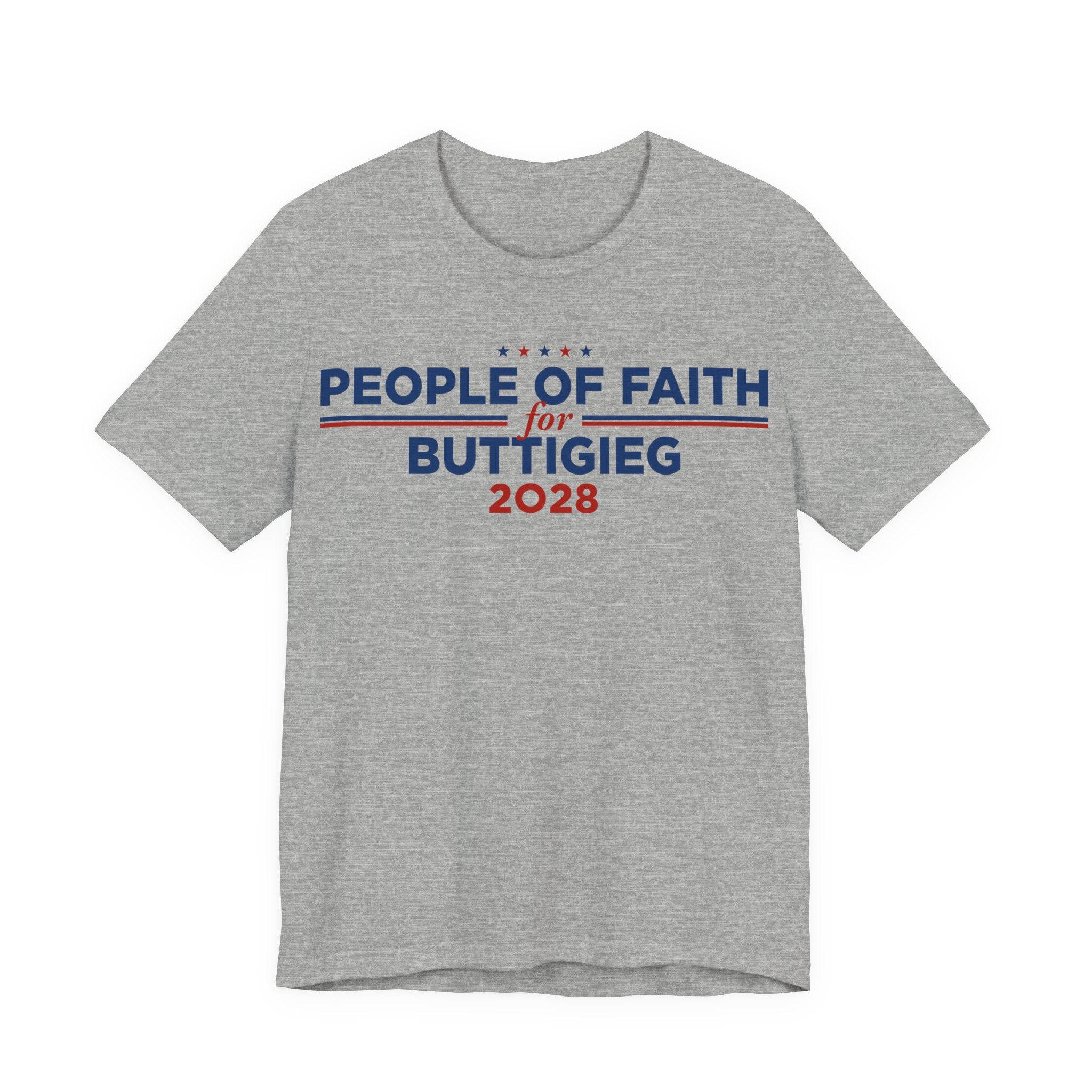 People of Faith for Pete Buttigieg for President Campaign T-Shirt 2028