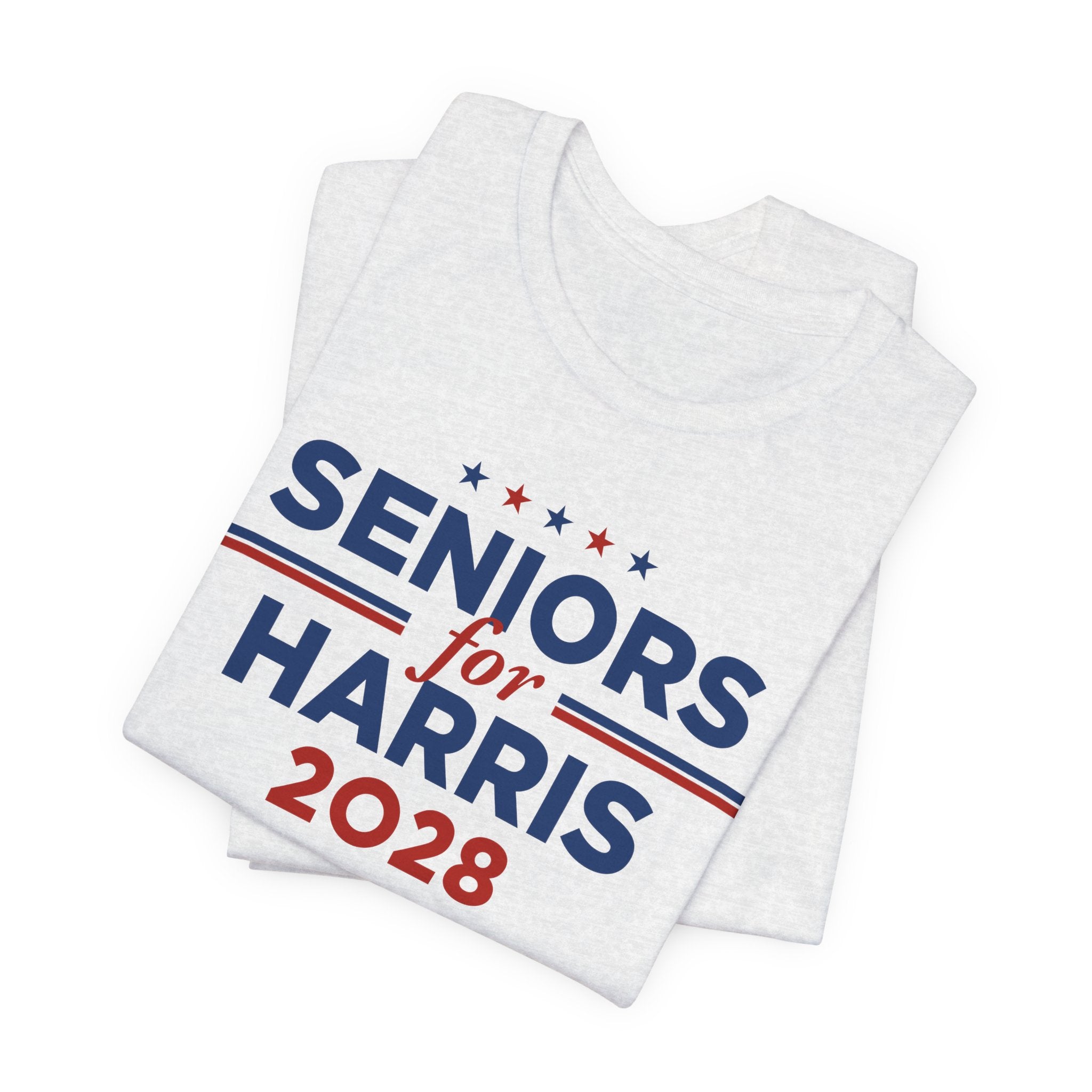 Seniors for Kamala Harris for President Campaign T-Shirt 2028