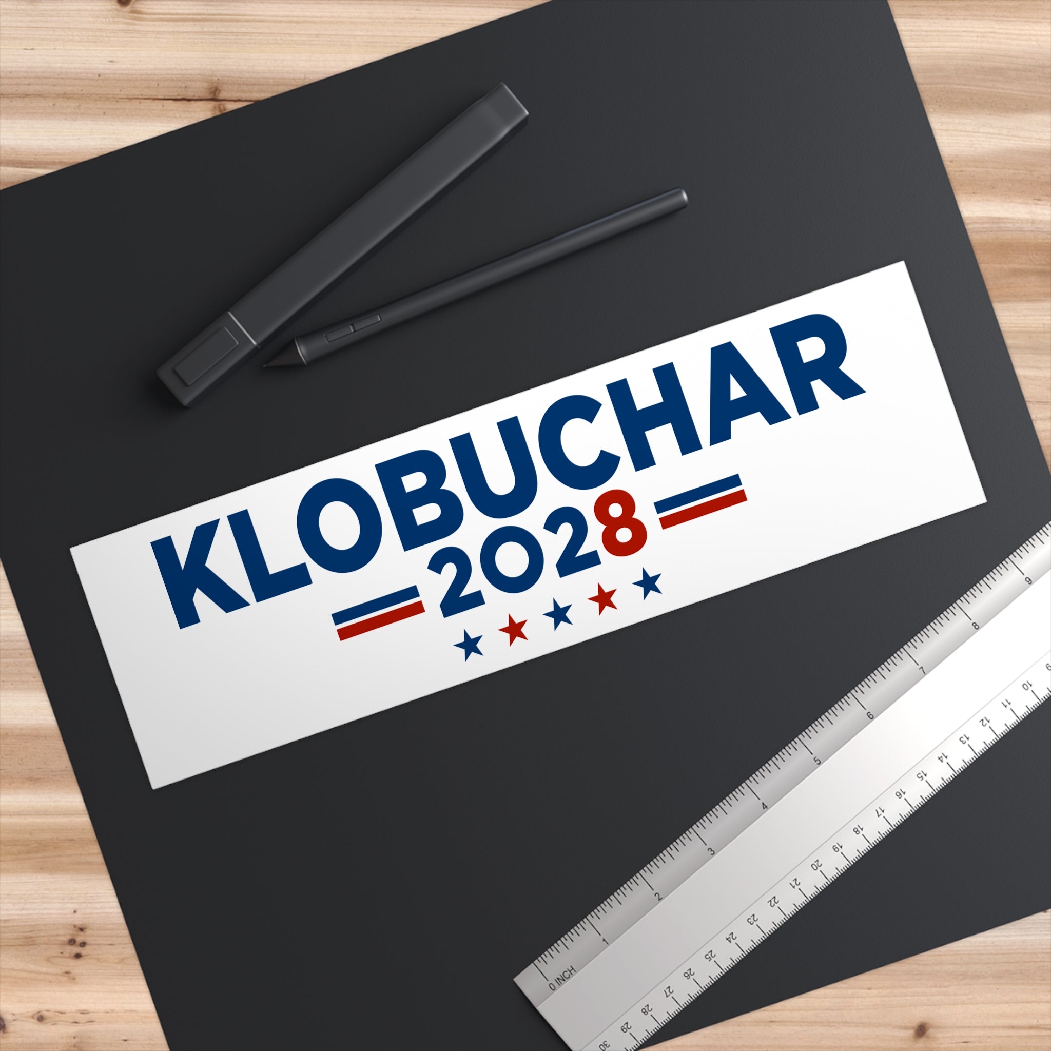 Amy Klobuchar 2028 Bumper Sticker — Political Campaign Sticker
