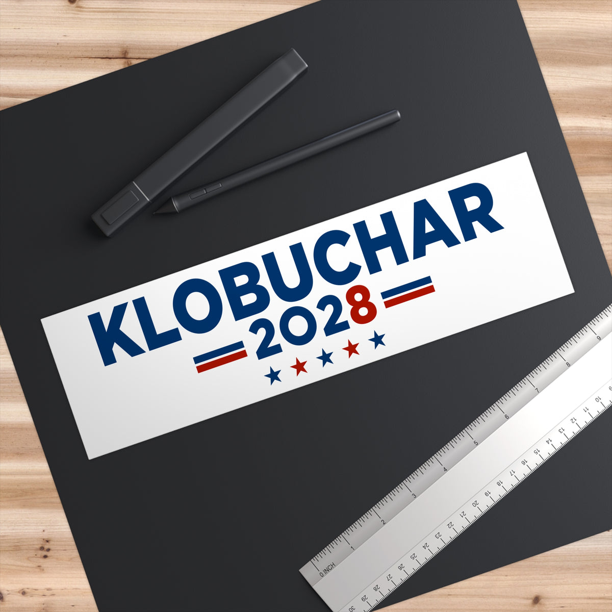 Amy Klobuchar 2028 Bumper Sticker — Political Campaign Sticker