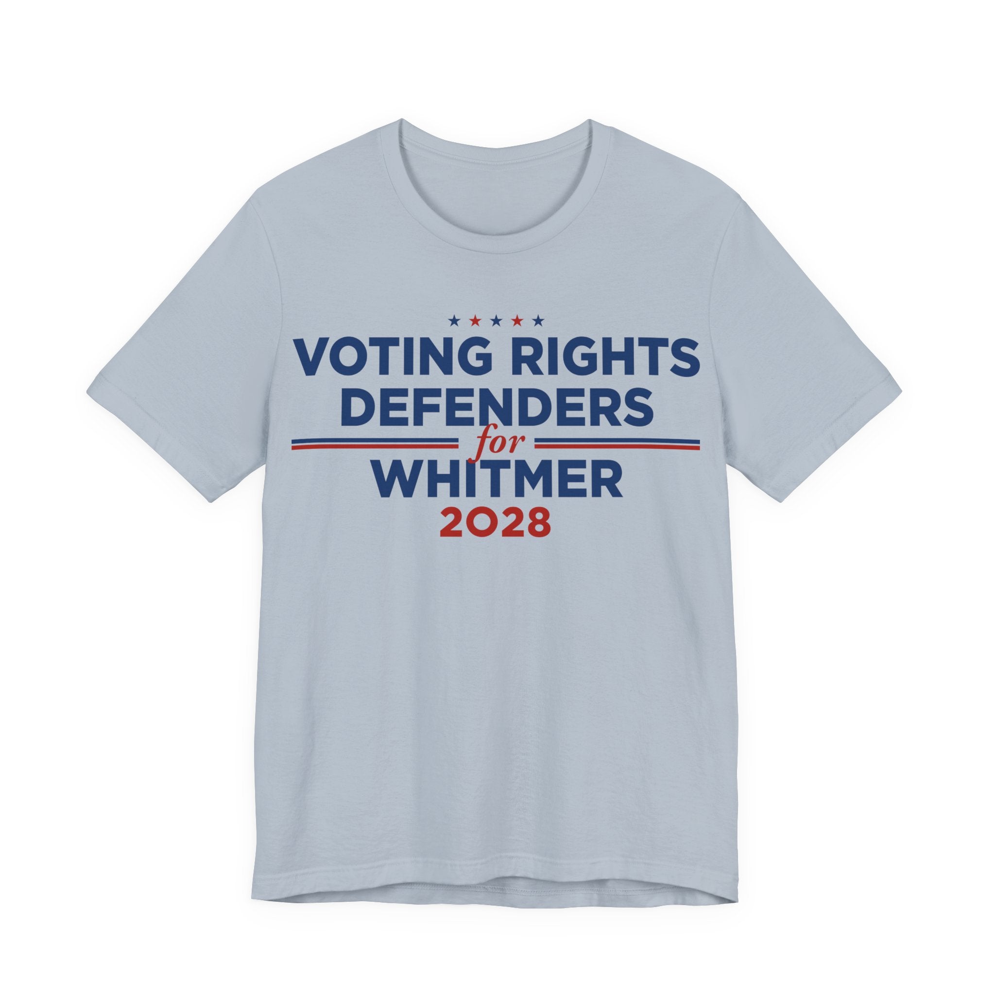 Voting Rights Defenders for Gretchen Whitmer for President Campaign T-Shirt 2028