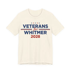 Veterans for Gretchen Whitmer for President Campaign T-Shirt 2028