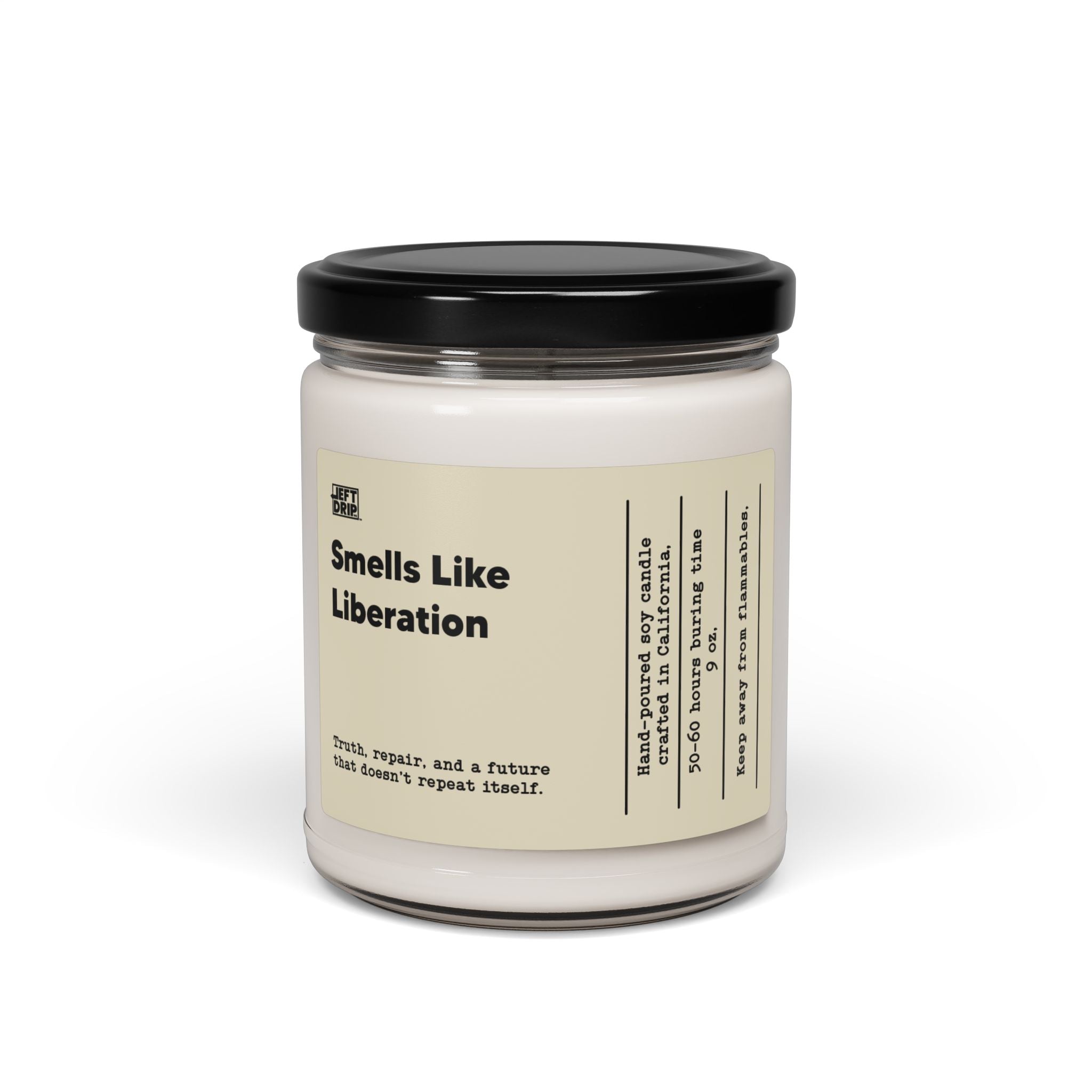 Smells Like Liberation – Hand-Poured Soy Candle (9 oz)