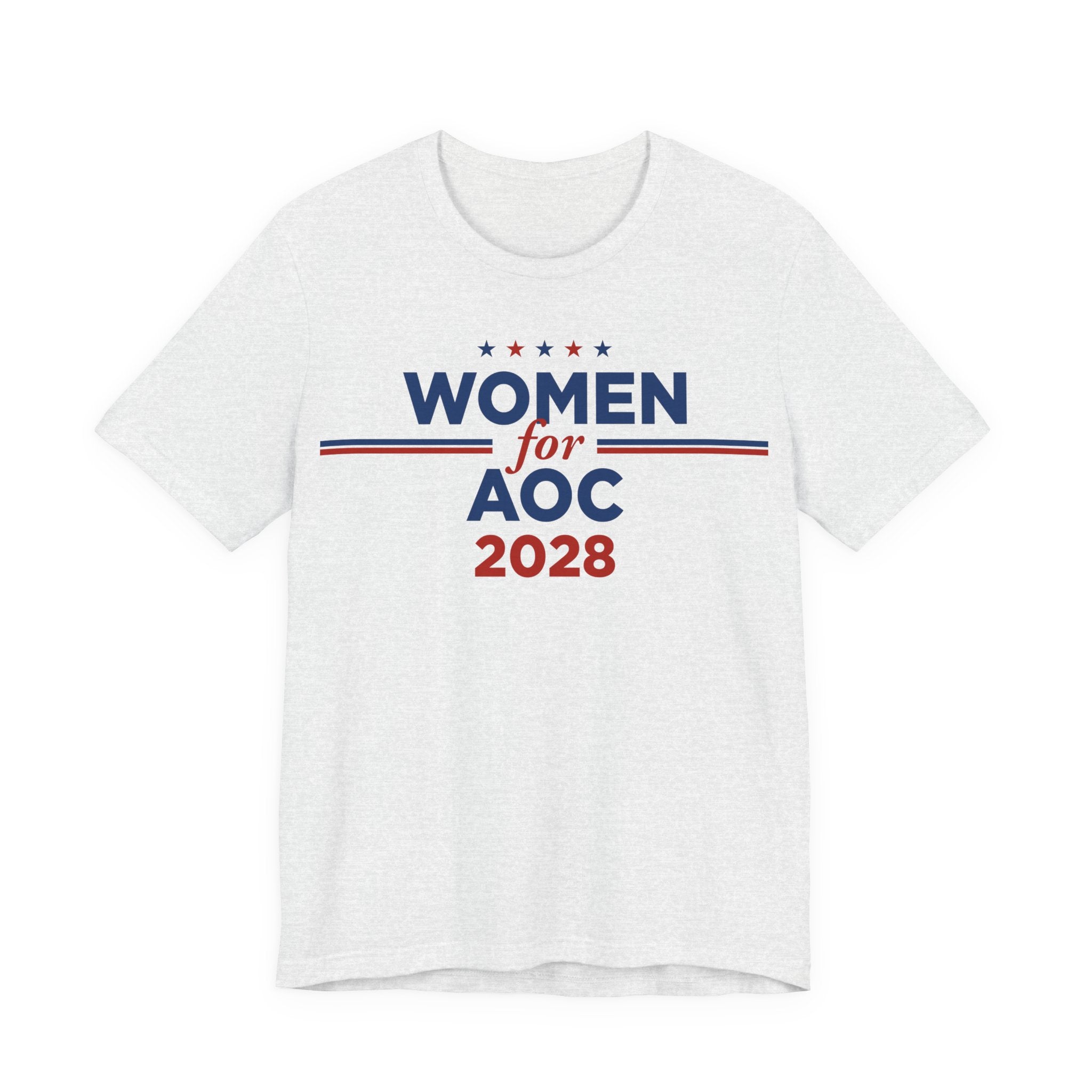 Women for AOC for President Campaign T-Shirt 2028