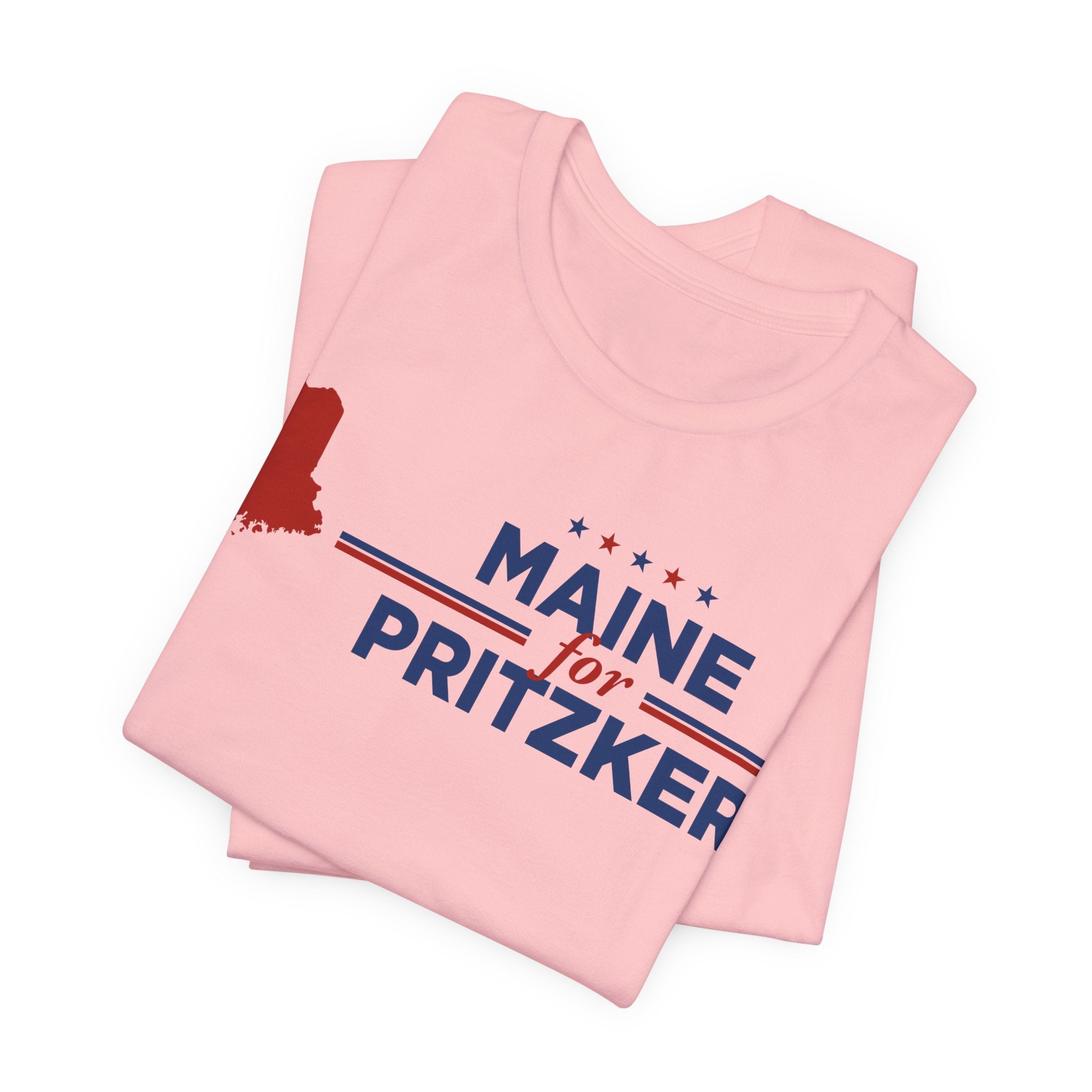 Maine for J.B. Pritzker for President Campaign T-Shirt 2028