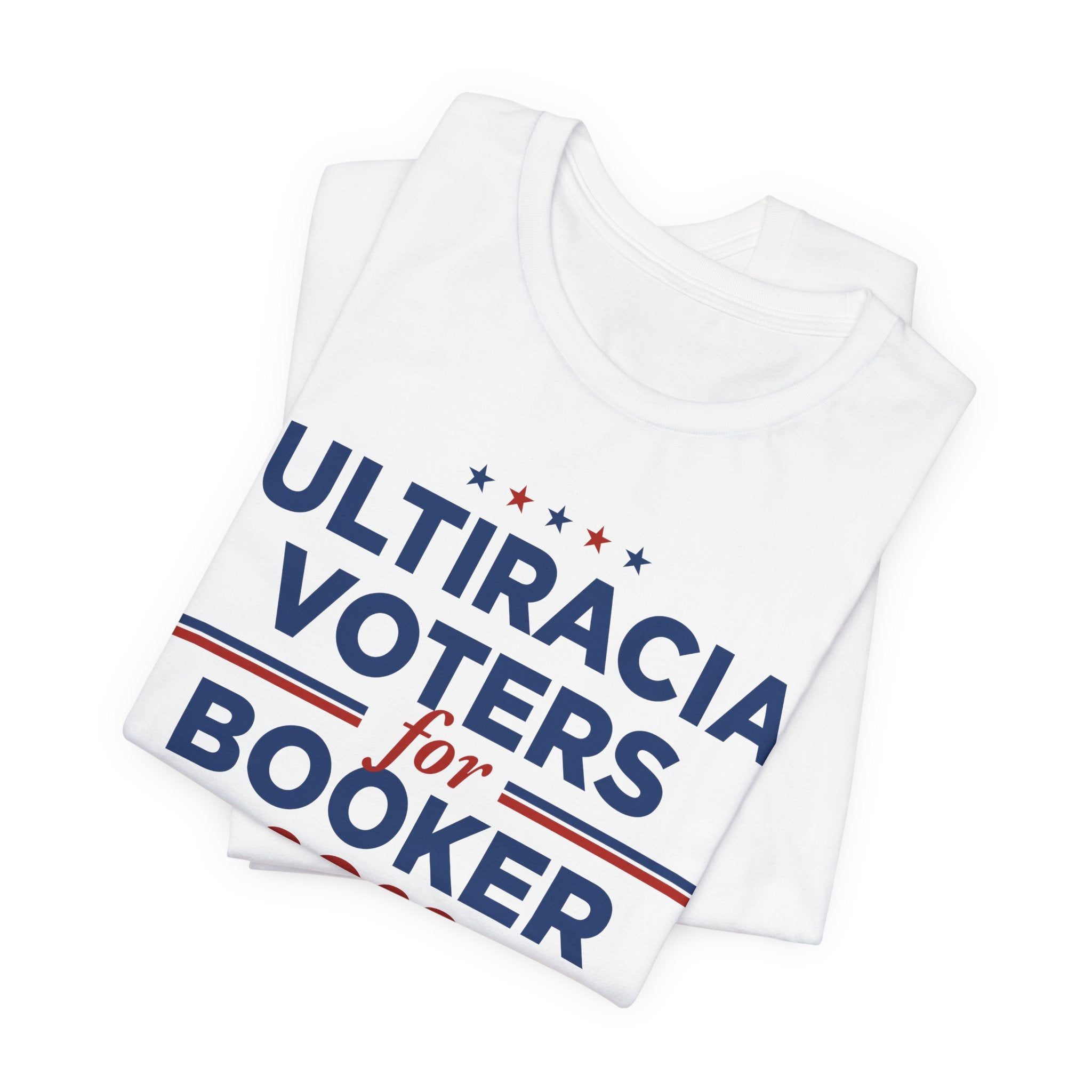 Multiracial Voters for Cory Booker for President Campaign T-Shirt 2028