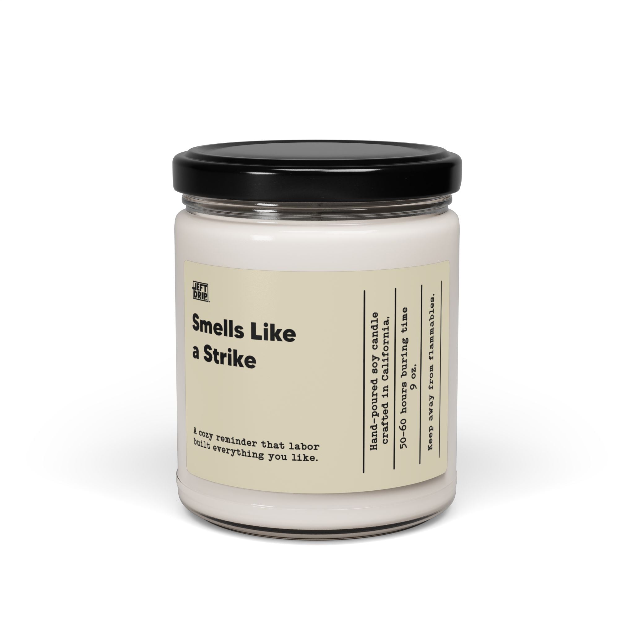 Smells Like a Strike – Hand-Poured Soy Candle (9 oz)