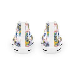 Progress Pride Tye Die Prideverse Men's High Top Sneakers