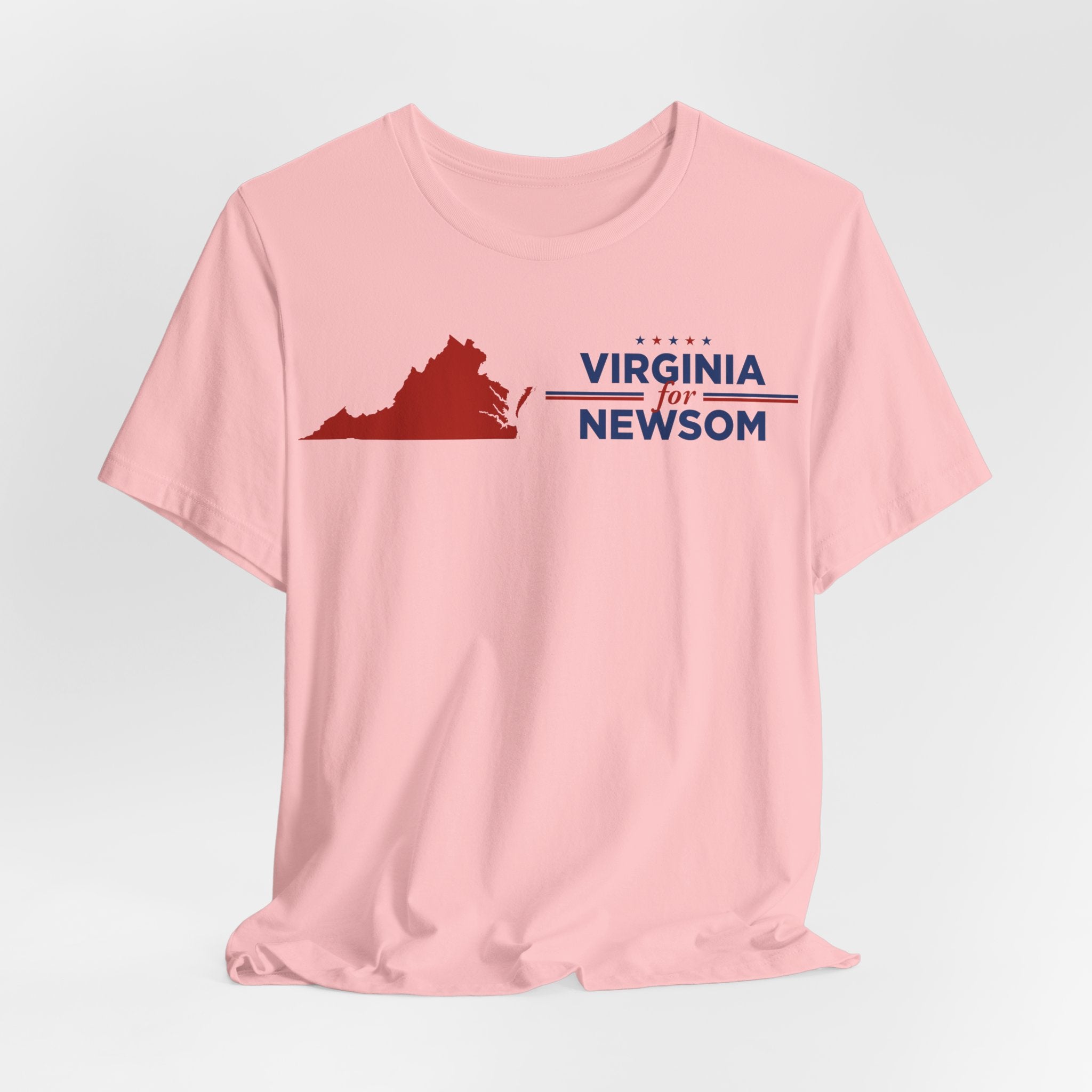 Virginia for Gavin Newsom for President Campaign T-Shirt 2028