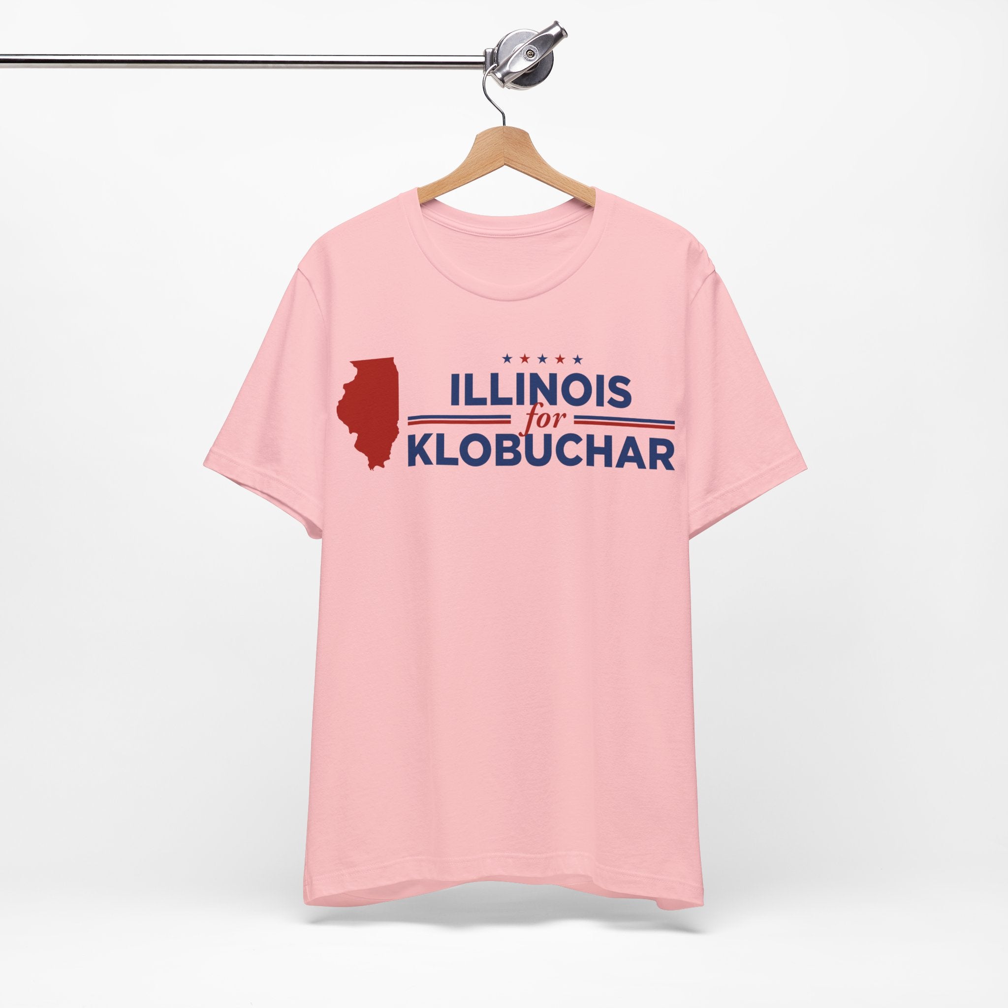 Illinois for Amy Klobuchar for President Campaign T-Shirt 2028