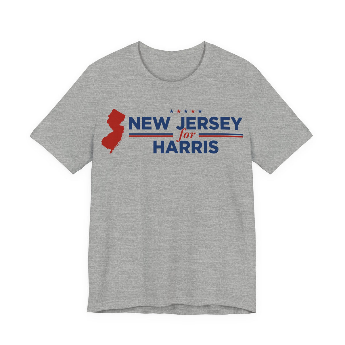 New Jersey for Kamala Harris for President Campaign T-Shirt 2028