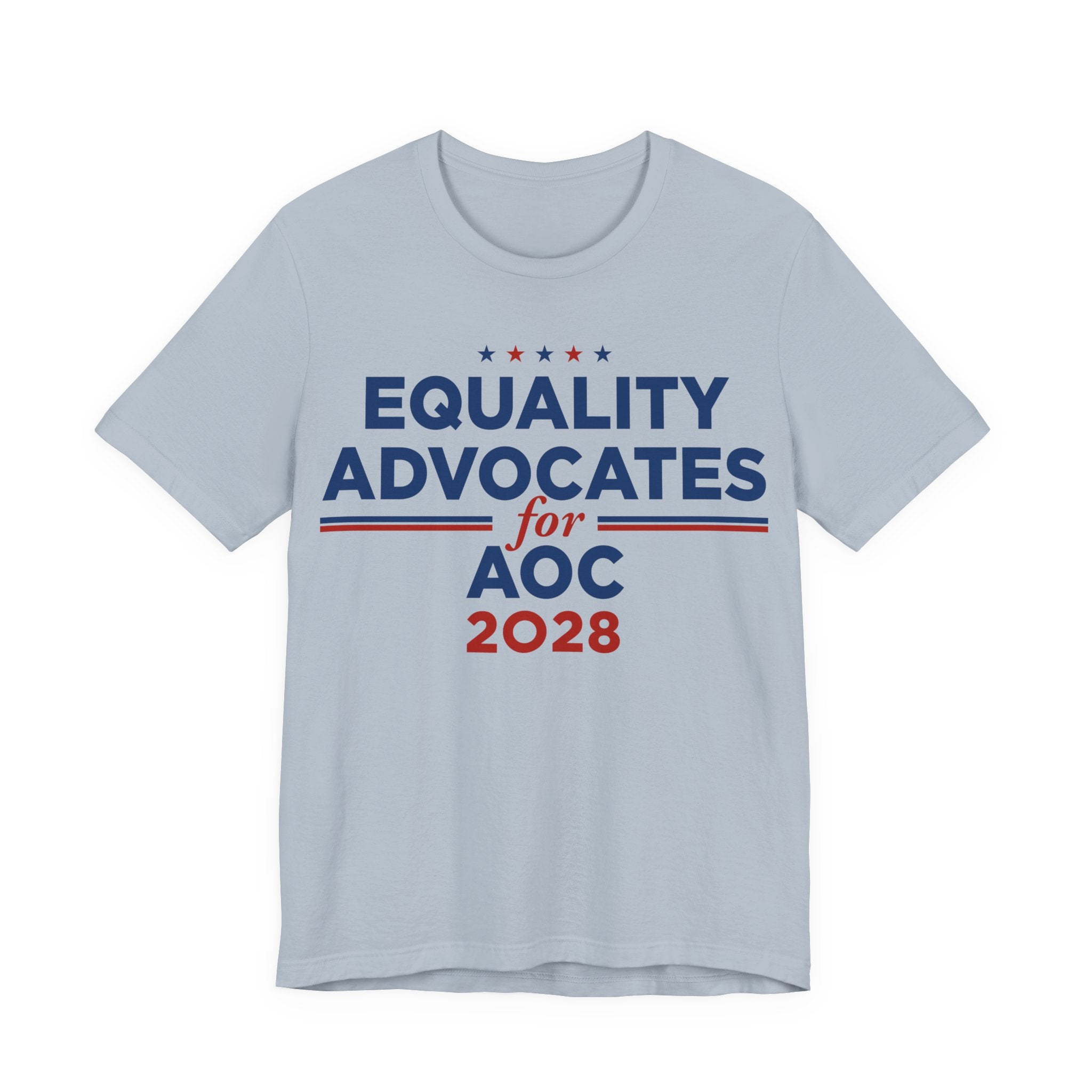 Equality Advocates for AOC for President Campaign T-Shirt 2028