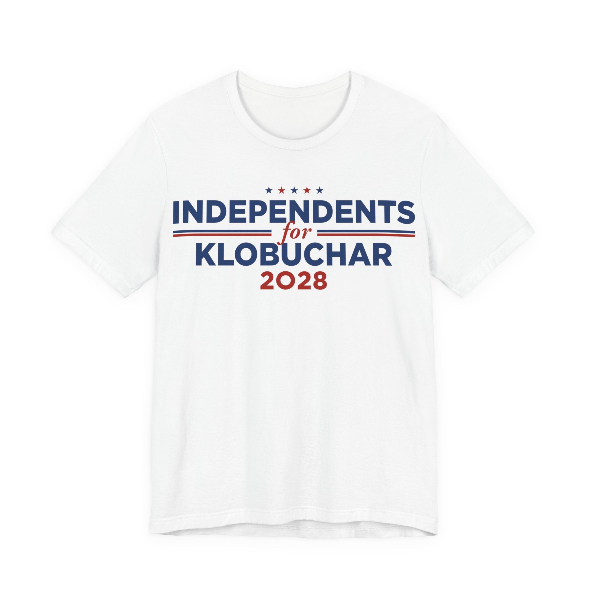 Independents for Amy Klobuchar for President Campaign T-Shirt 2028