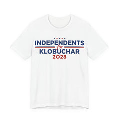 Independents for Amy Klobuchar for President Campaign T-Shirt 2028