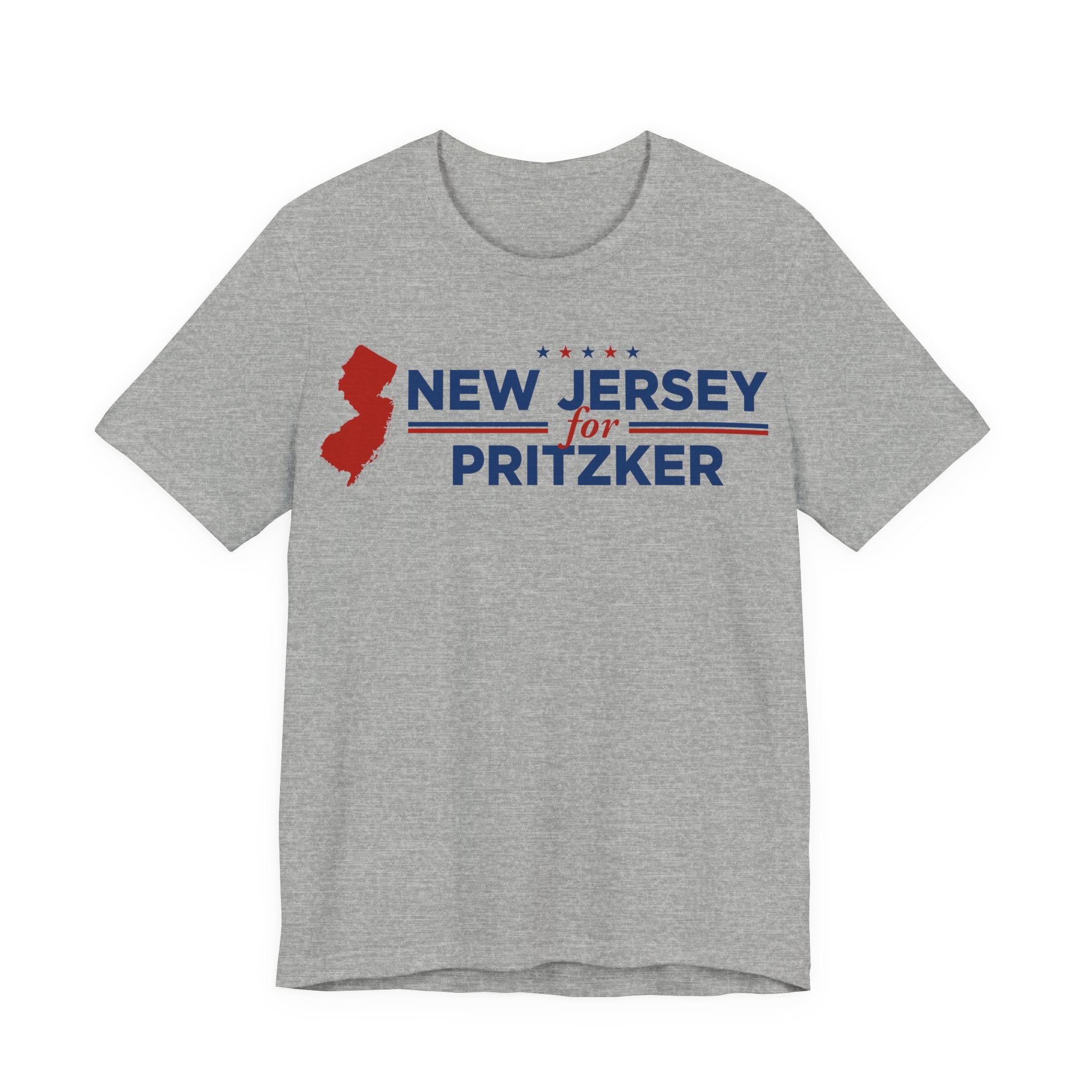 New Jersey for J.B. Pritzker for President Campaign T-Shirt 2028