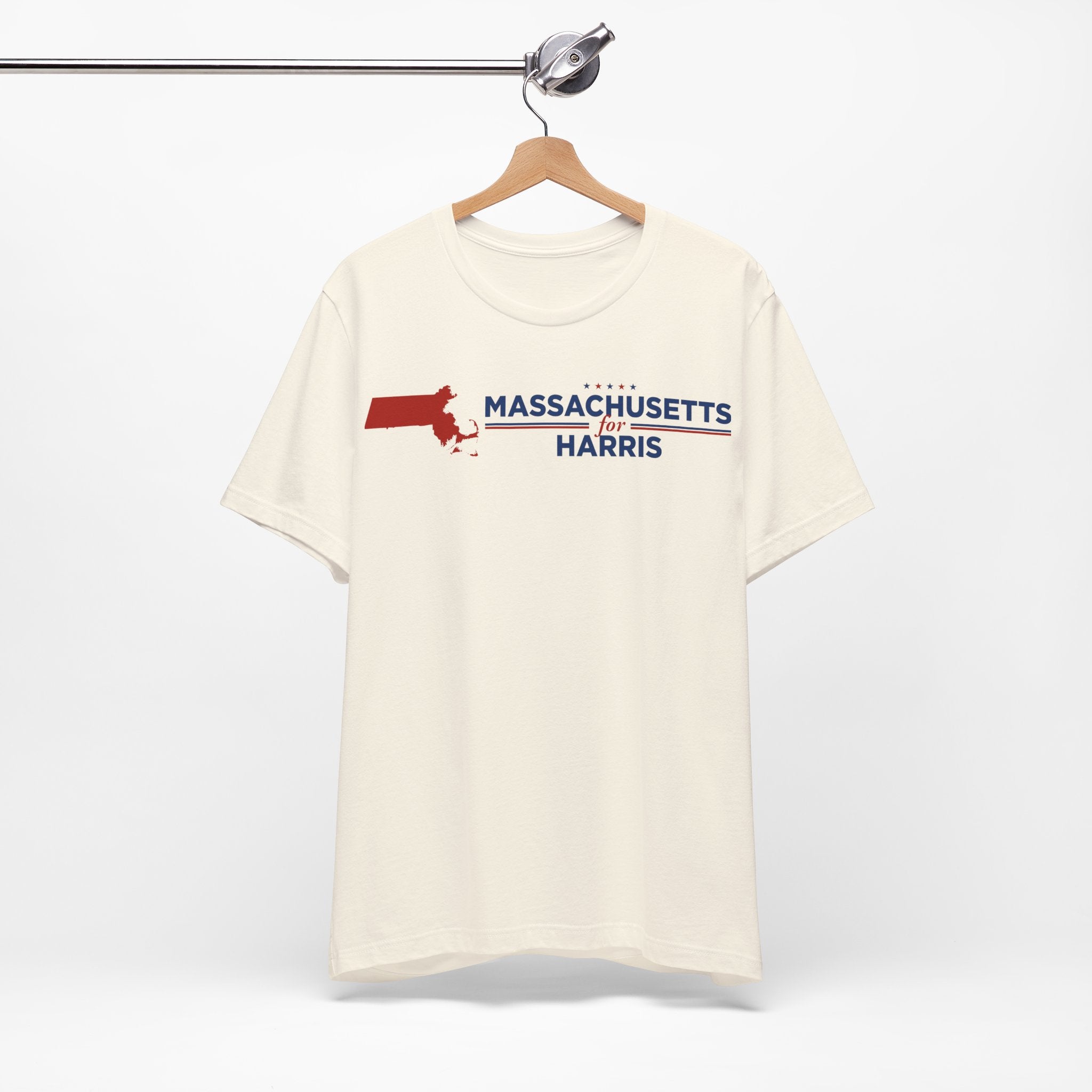 Massachusetts for Kamala Harris for President Campaign T-Shirt 2028