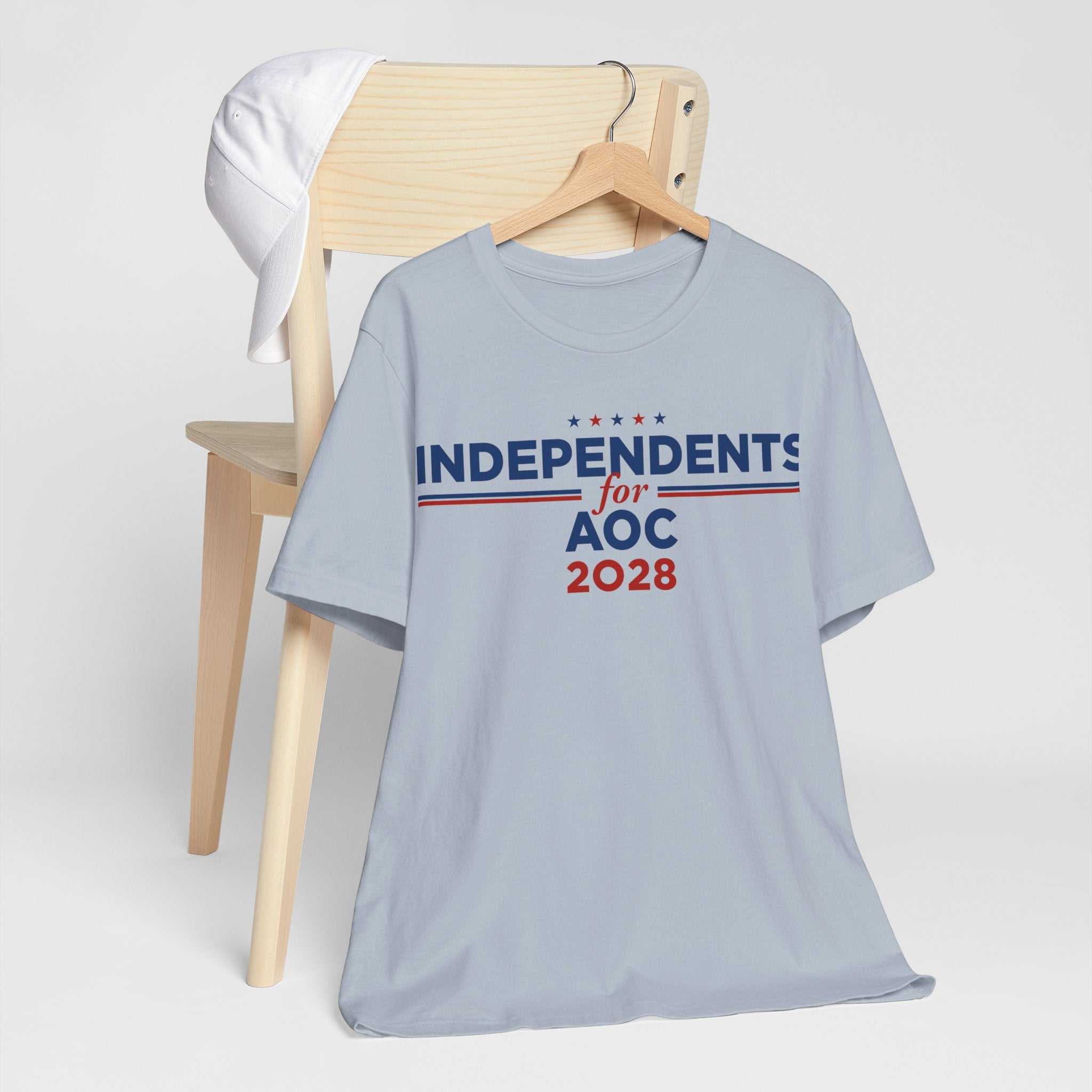 Independents for AOC for President Campaign T-Shirt 2028