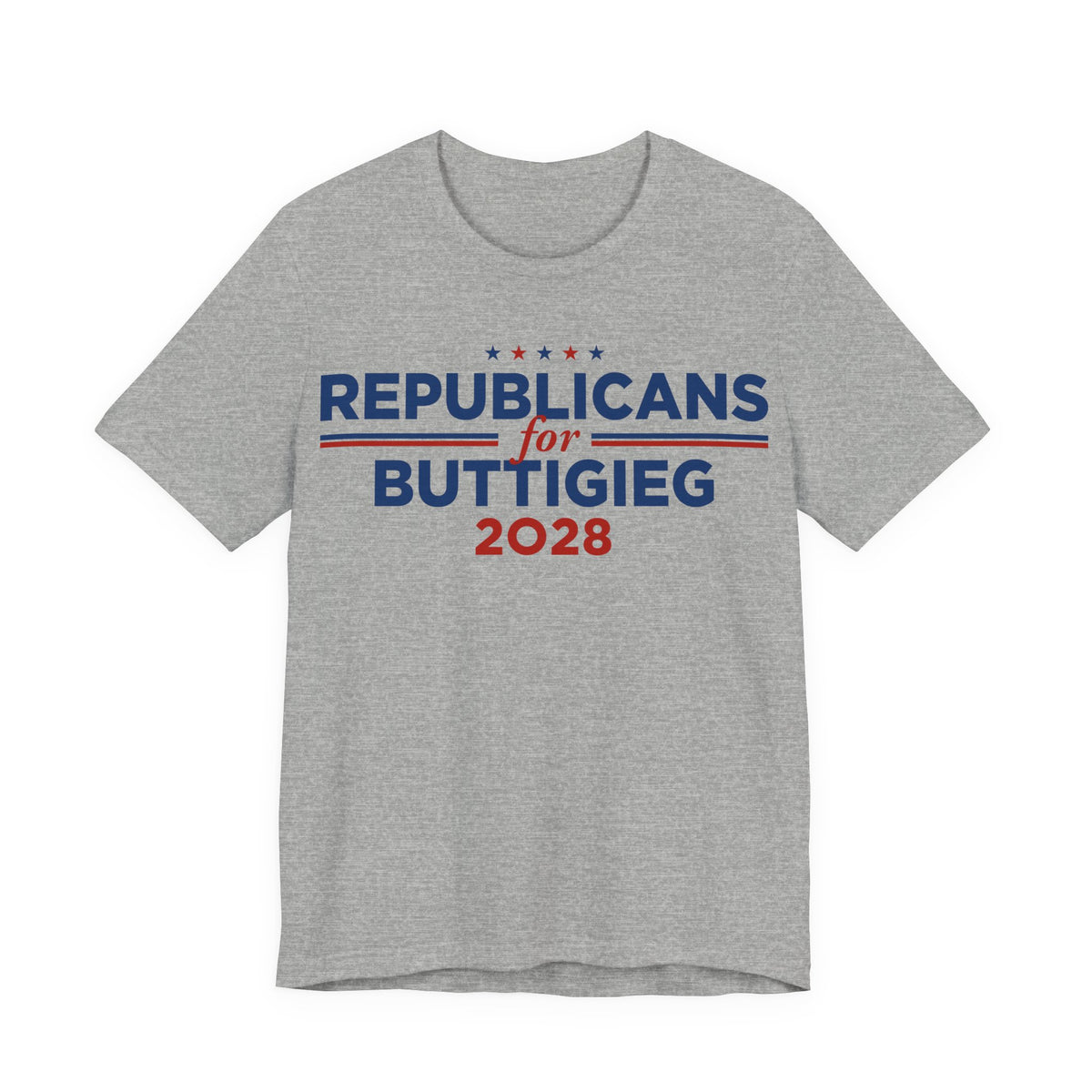 Republicans for Pete Buttigieg for President Campaign T-Shirt 2028
