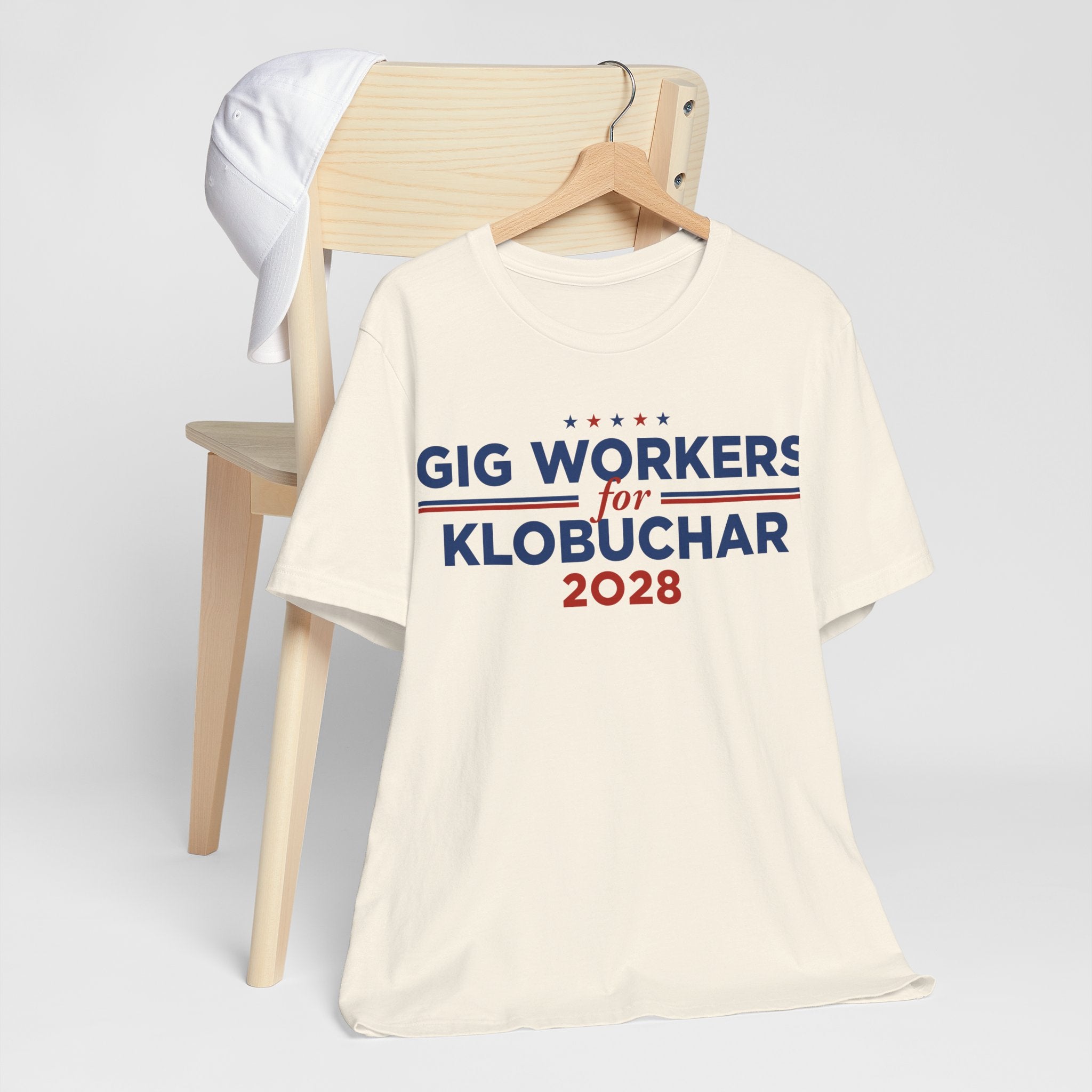 Gig Workers for Amy Klobuchar for President Campaign T-Shirt 2028