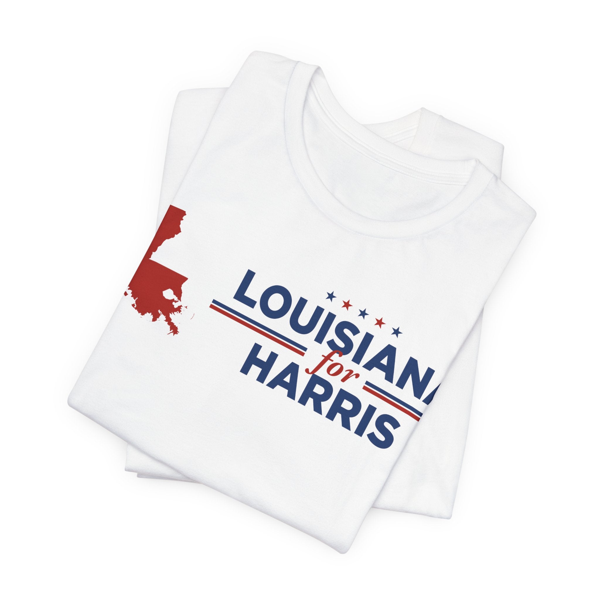 Louisiana for Kamala Harris for President Campaign T-Shirt 2028