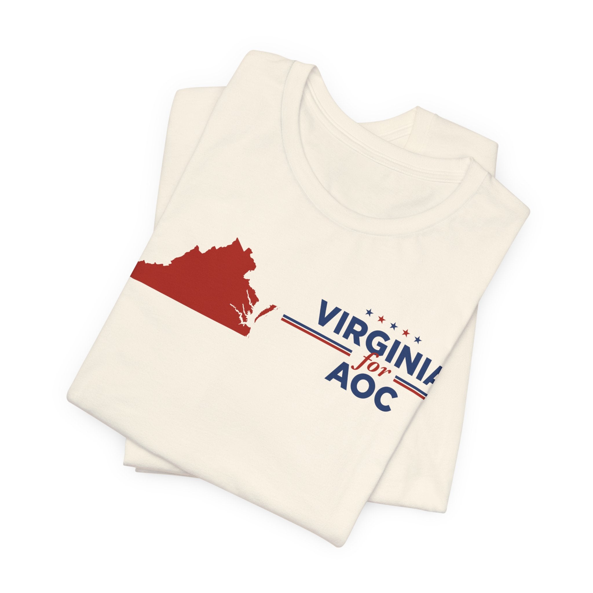 Virginia for AOC for President Campaign T-Shirt 2028