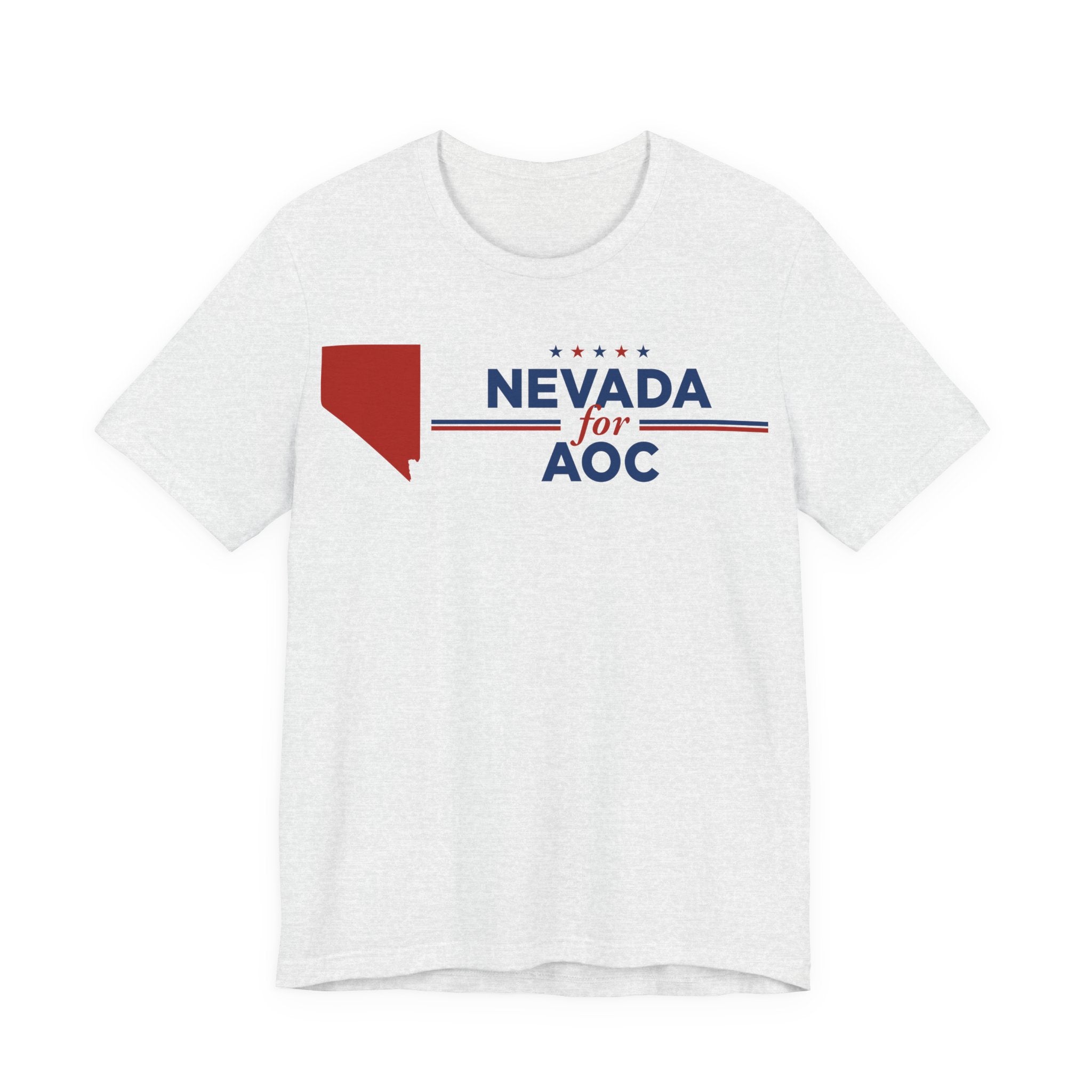 Nevada for AOC for President Campaign T-Shirt 2028
