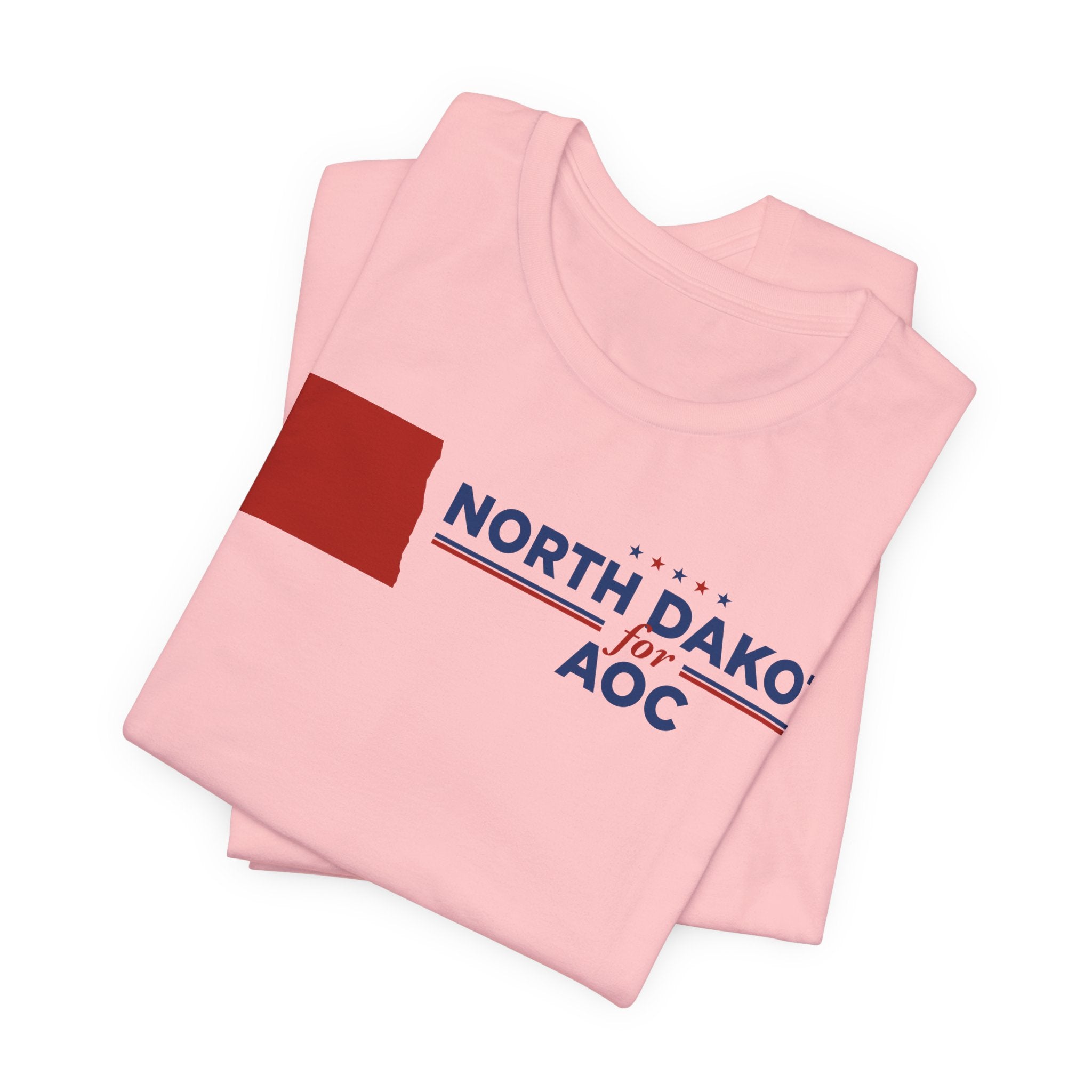 North Dakota for AOC for President Campaign T-Shirt 2028