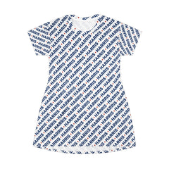 Harris T-Shirt Dress – Kamala Political Graphic A-Line Dress