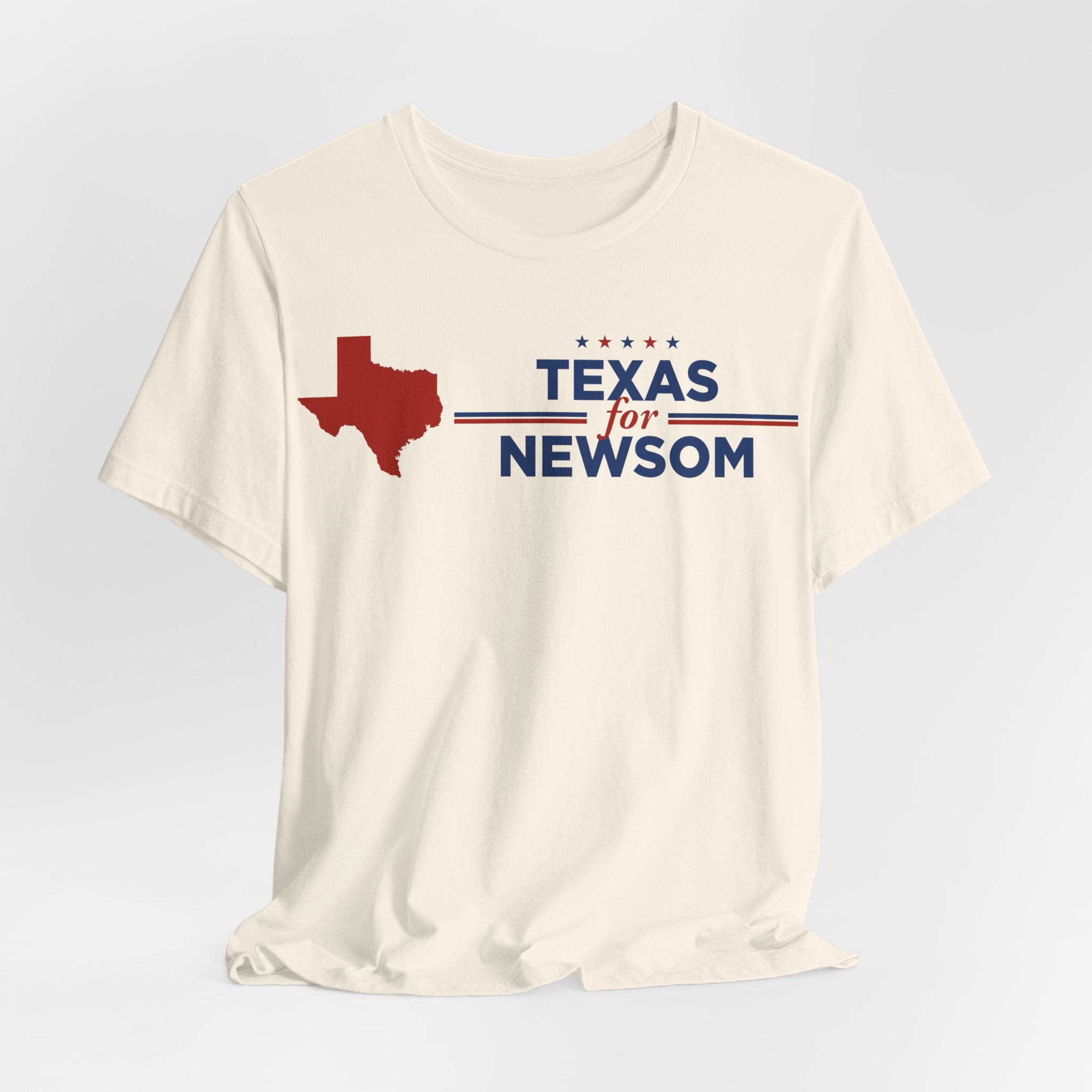 Texas for Gavin Newsom for President Campaign T-Shirt 2028