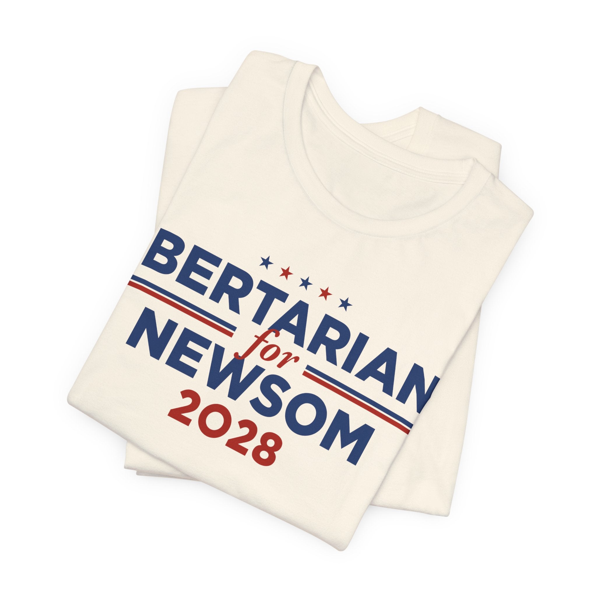 Libertarians for Gavin Newsom for President Campaign T-Shirt 2028