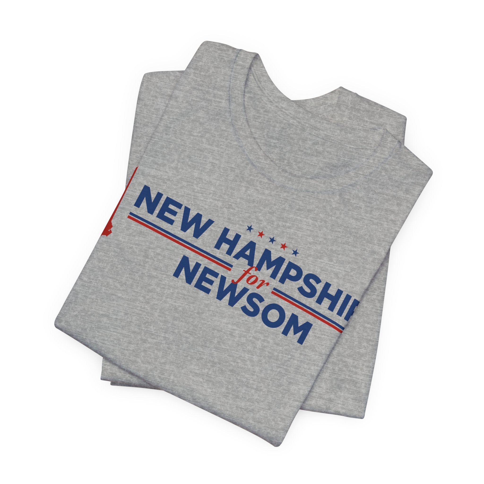 New Hampshire for Gavin Newsom for President Campaign T-Shirt 2028
