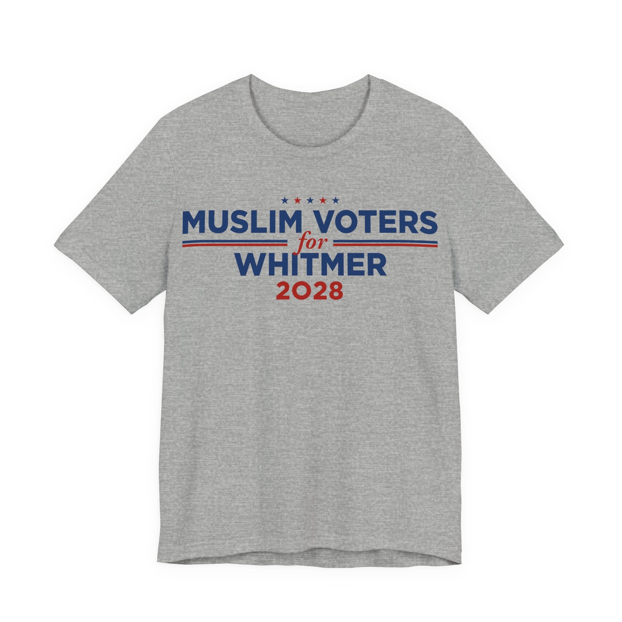 Muslim Voters for Gretchen Whitmer for President Campaign T-Shirt 2028