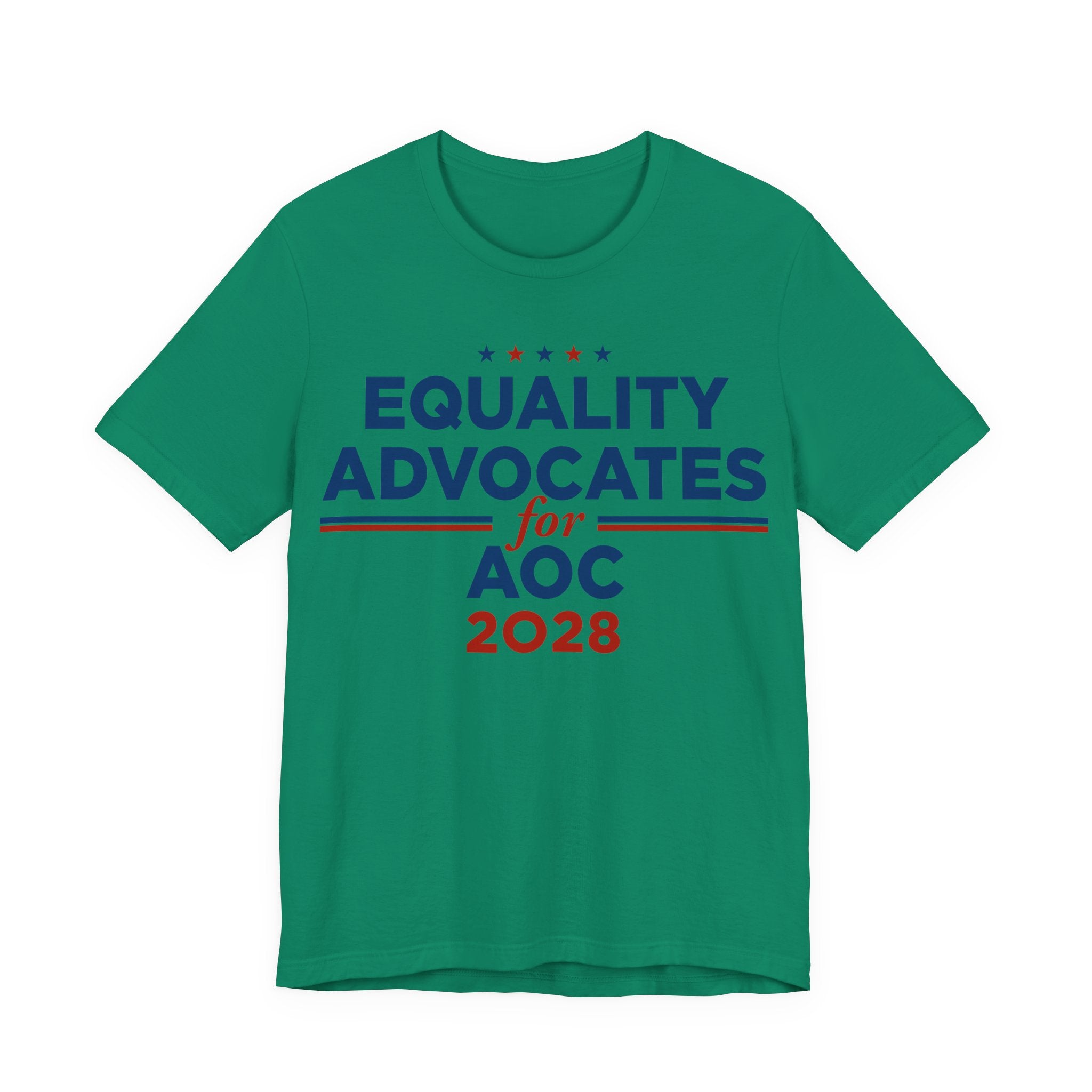 Equality Advocates for AOC for President Campaign T-Shirt 2028