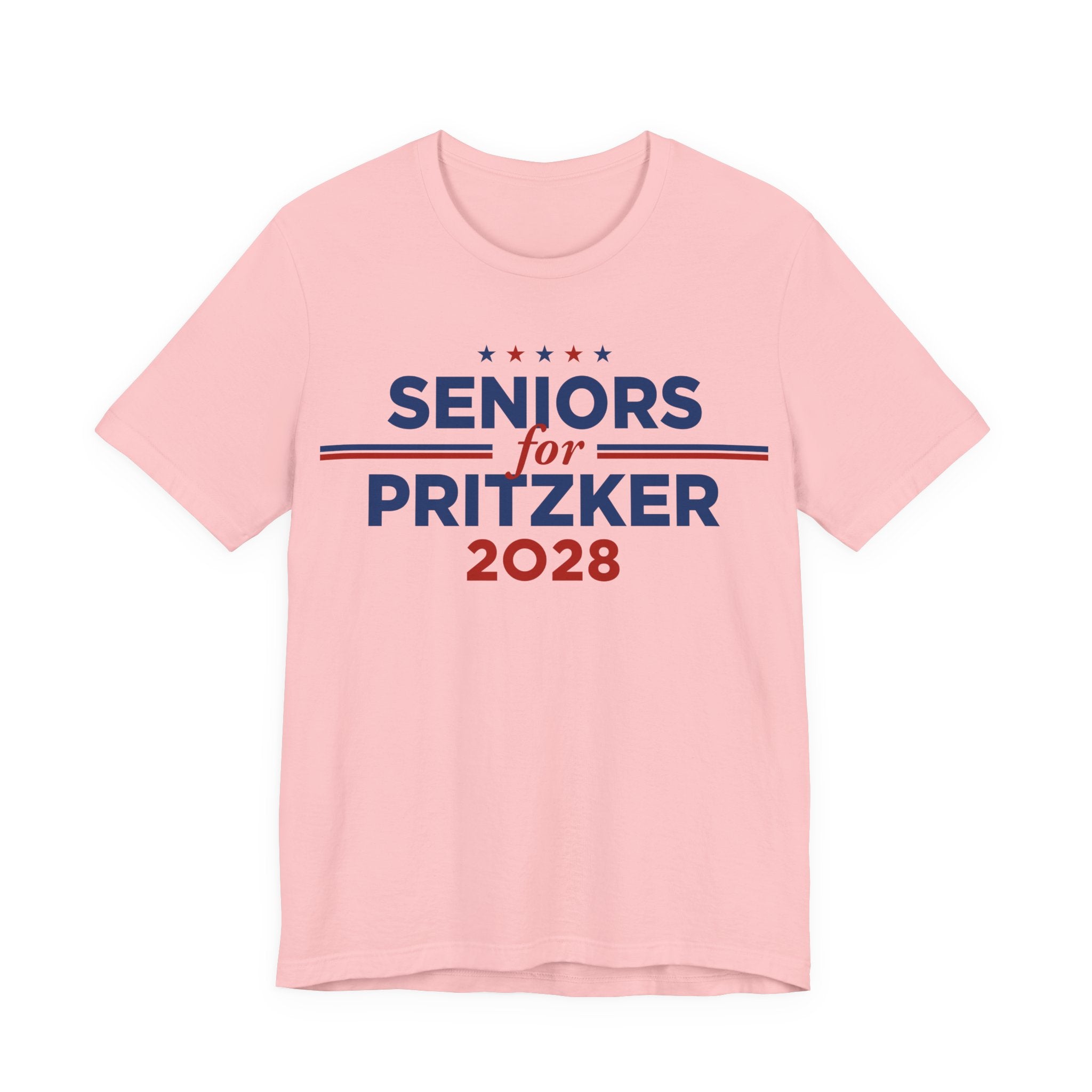 Seniors for J.B. Pritzker for President Campaign T-Shirt 2028