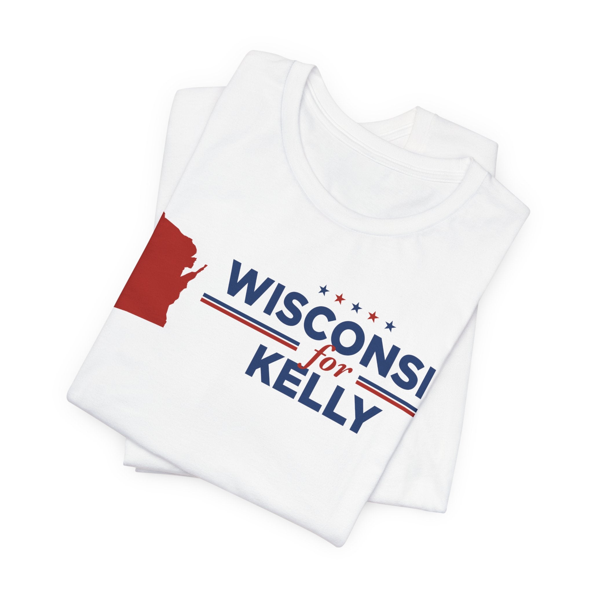 Wisconsin for Mark Kelly for President Campaign T-Shirt 2028