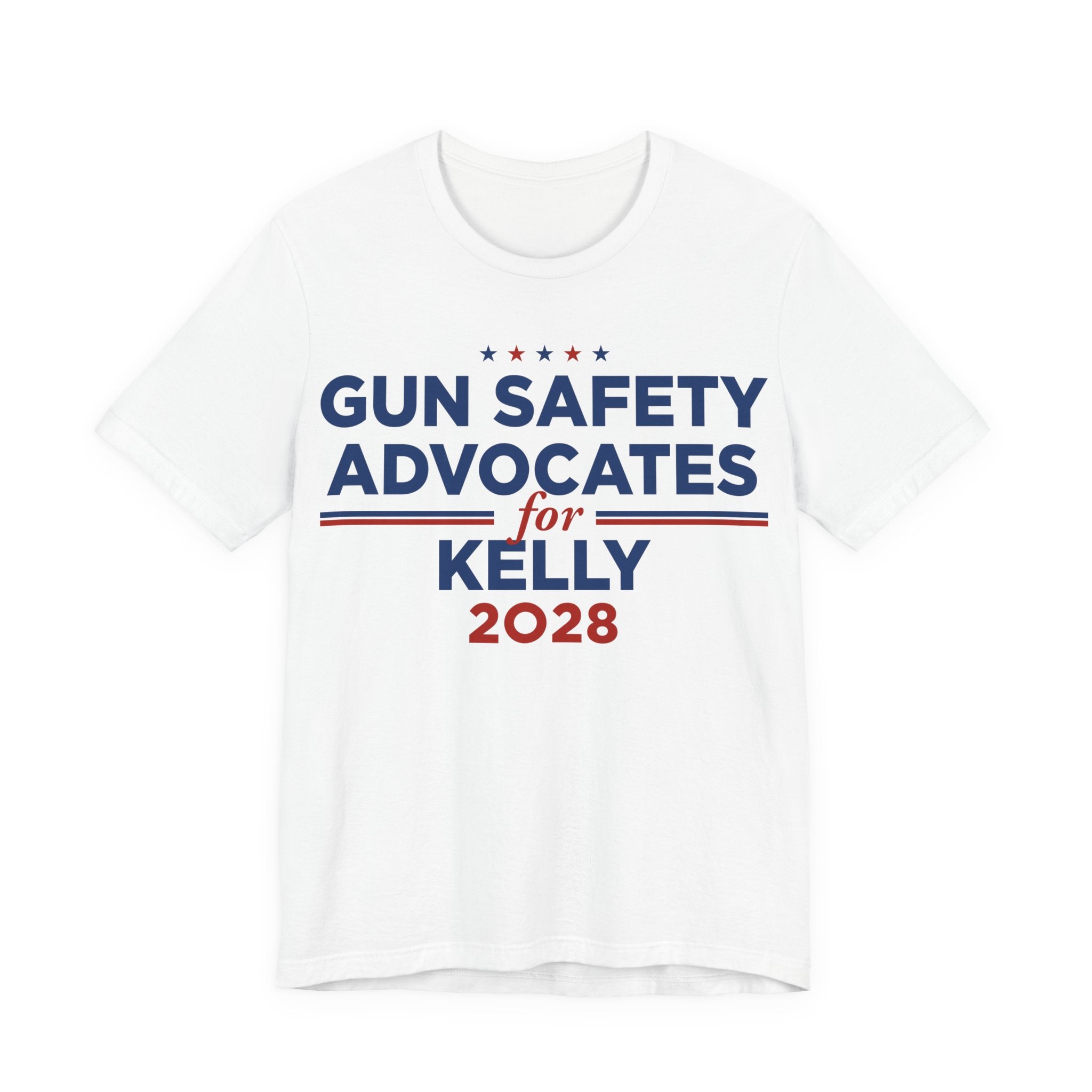 Gun Safety Advocates for Mark Kelly for President Campaign T-Shirt 2028