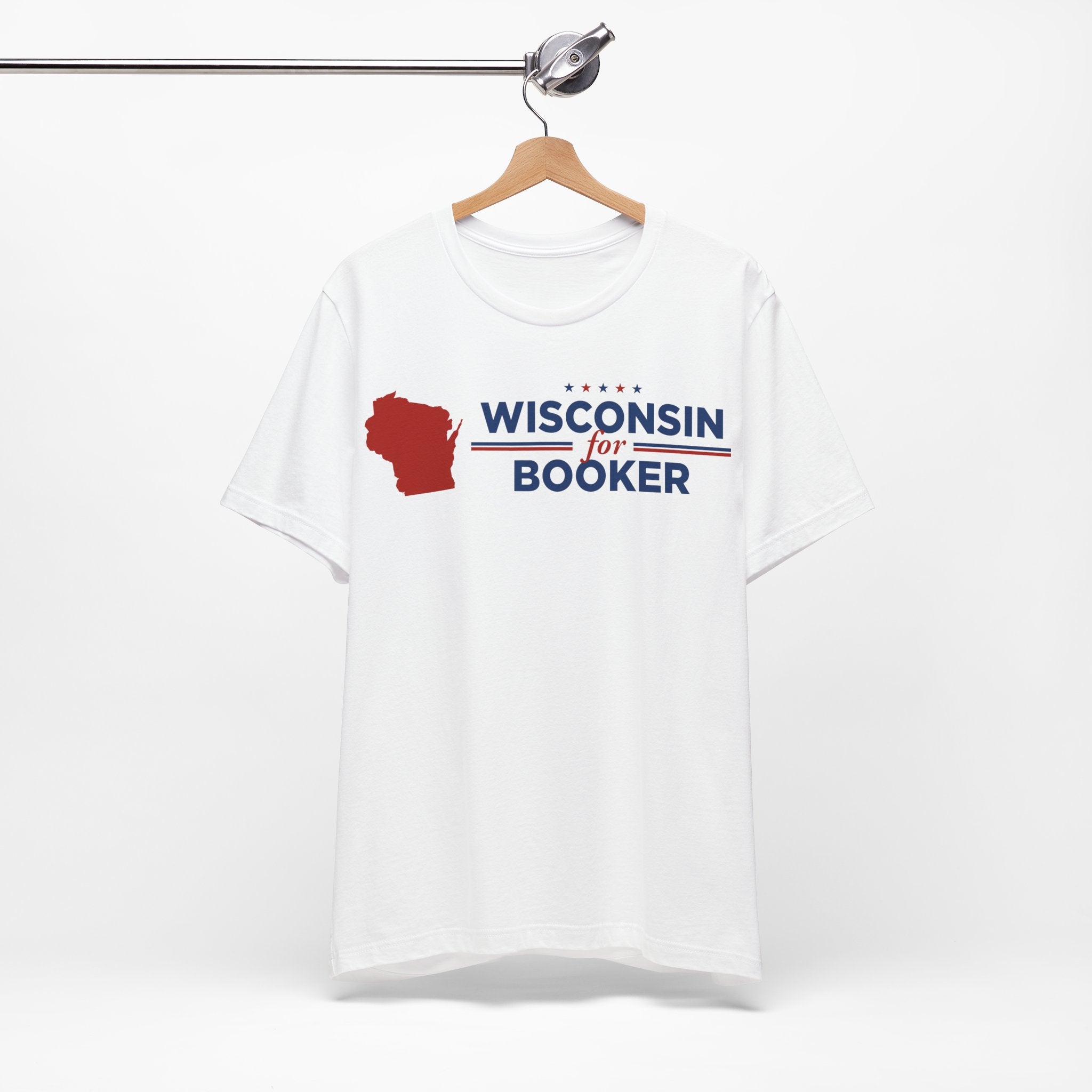 Wisconsin for Cory Booker for President Campaign T-Shirt 2028