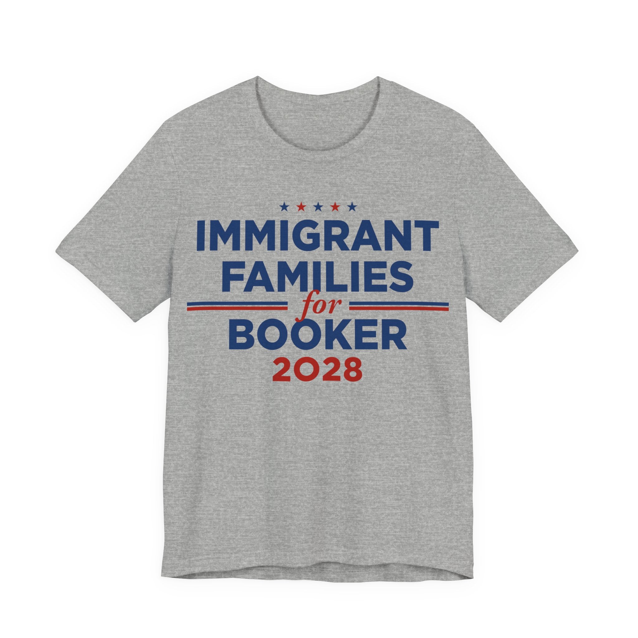 Immigrant Families for Cory Booker for President Campaign T-Shirt 2028